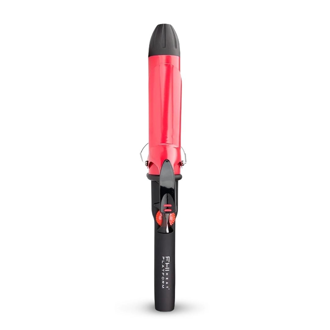 FHI Heat Tourmaline Ceramic Professional Hair Curling Iron for Salon-Quality Waves & Curls - Perfect for Home Styling, Special Occasions & Everyday Looks