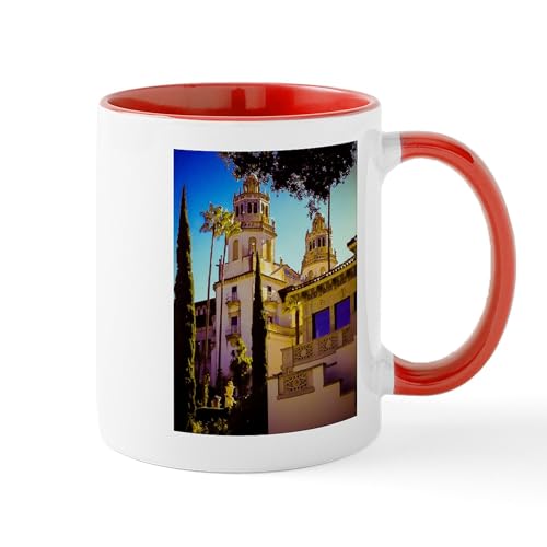 White/Red Inside - Hearst Castle Mug