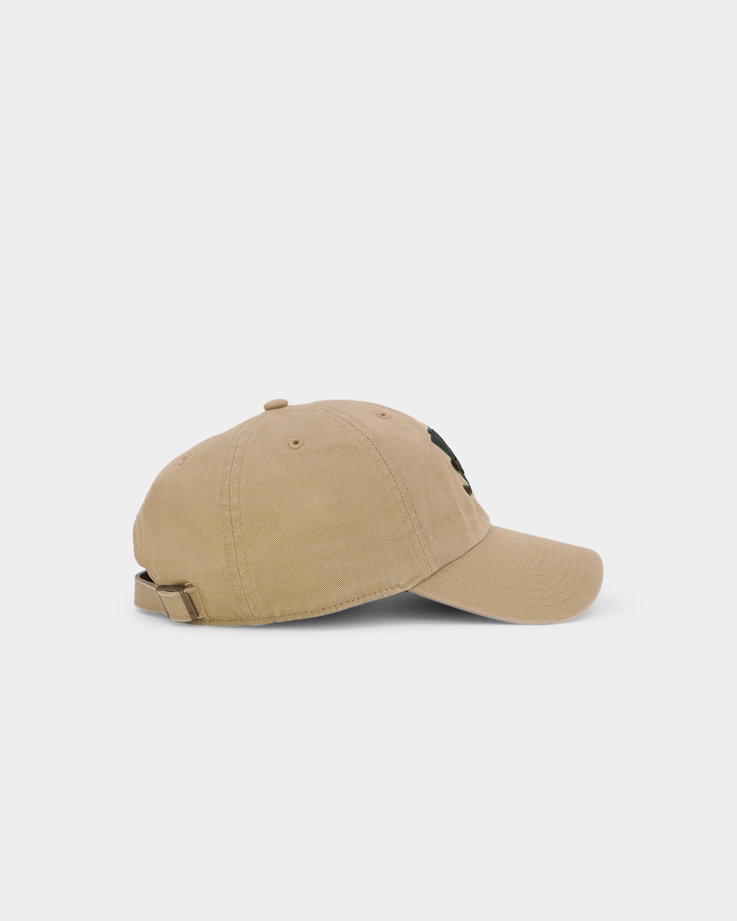 47 Brand Anaheim Ducks 'Croc Hunter' Snapback Hat - Khaki/Dark Green Adjustable Baseball Cap for Men & Women - Perfect for Sports Fans, Outdoor Activities and Casual Wear
