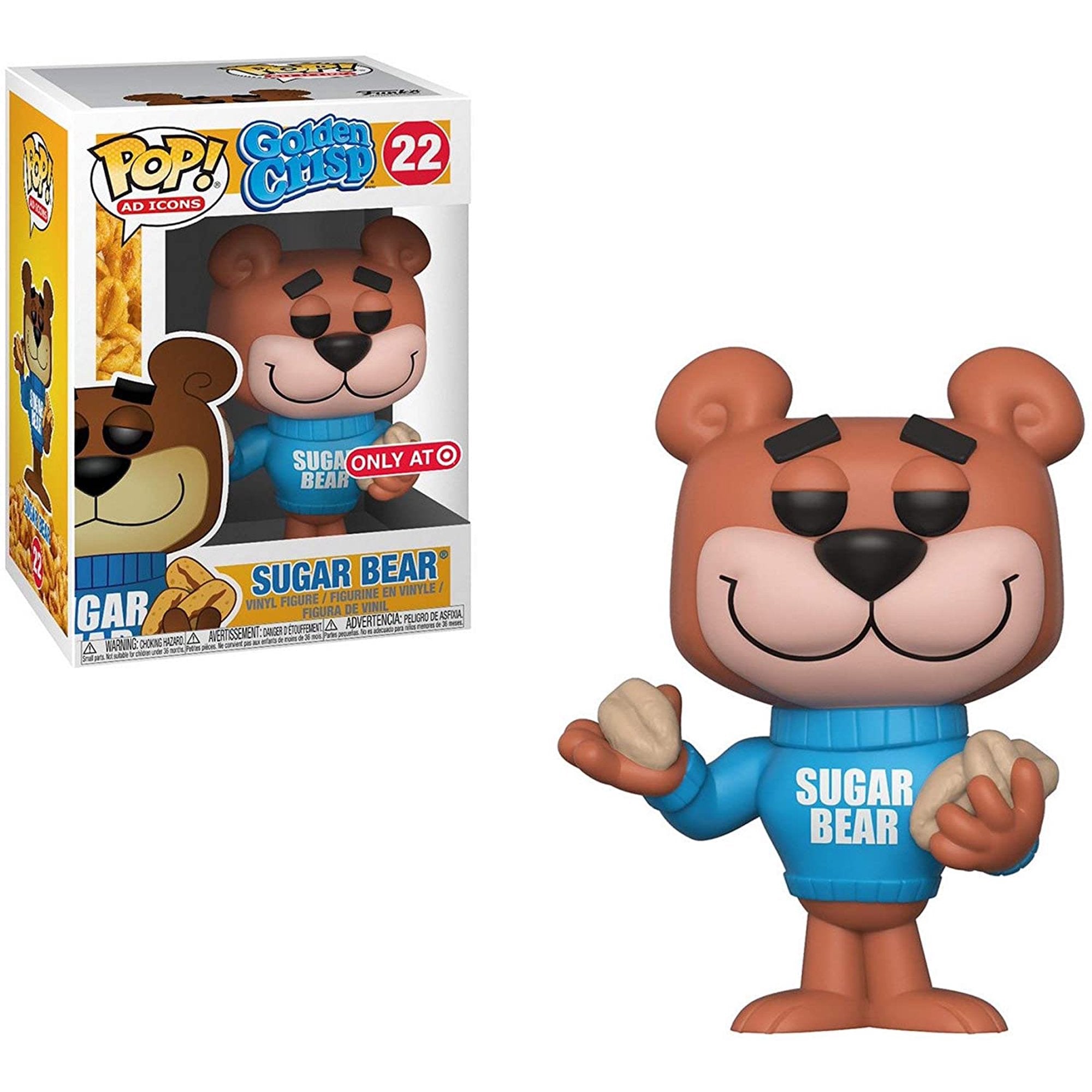 Golden Crisp Sugar Bear Exclusive #22 (VAULTED) - Premium Collectible Cereal for Display & Nostalgic Gift for Pop Culture Enthusiasts