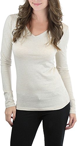Long Sleeve Hoodie - Heather Beige (Adult)