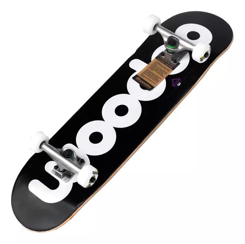 Skate Woodoo Bauhaus Black - Premium Skateboard for Street & Park Riding - Perfect for Commuting, Tricks & Urban Skating