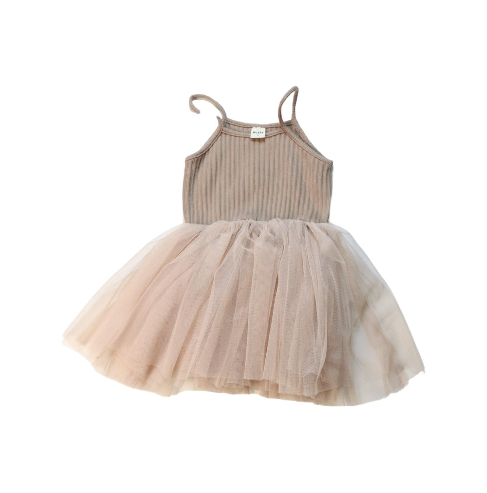Aosta Sleeveless Summer Dress for Toddlers - 2T 3T Sizes - Perfect for Beach, Playdates & Outdoor Activities