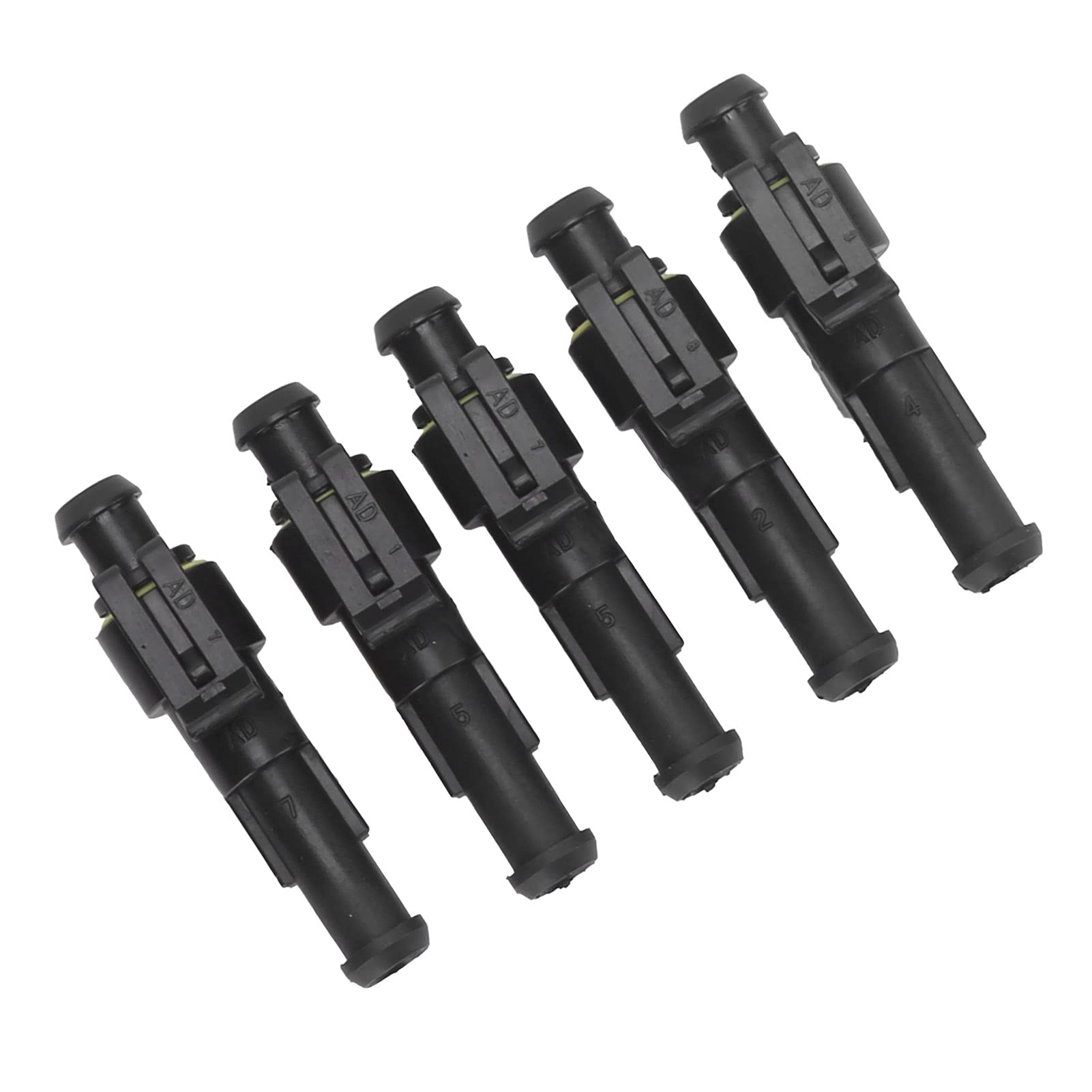 Waterproof 1Pin Electrical Wire Connectors - Easy to Use, Durable for Automotive, Marine & Motorcycle Applications - Perfect for Car, Truck, Boat & Bike Wiring Projects