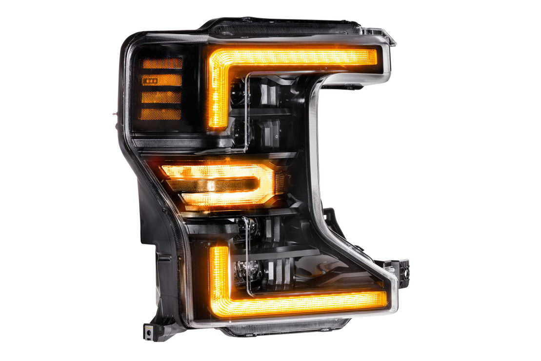 FORD SUPER DUTY (2020-2022) XB LED Headlights with Amber DRL - High Performance LED Headlight Conversion Kit for Off-Road & Night Driving