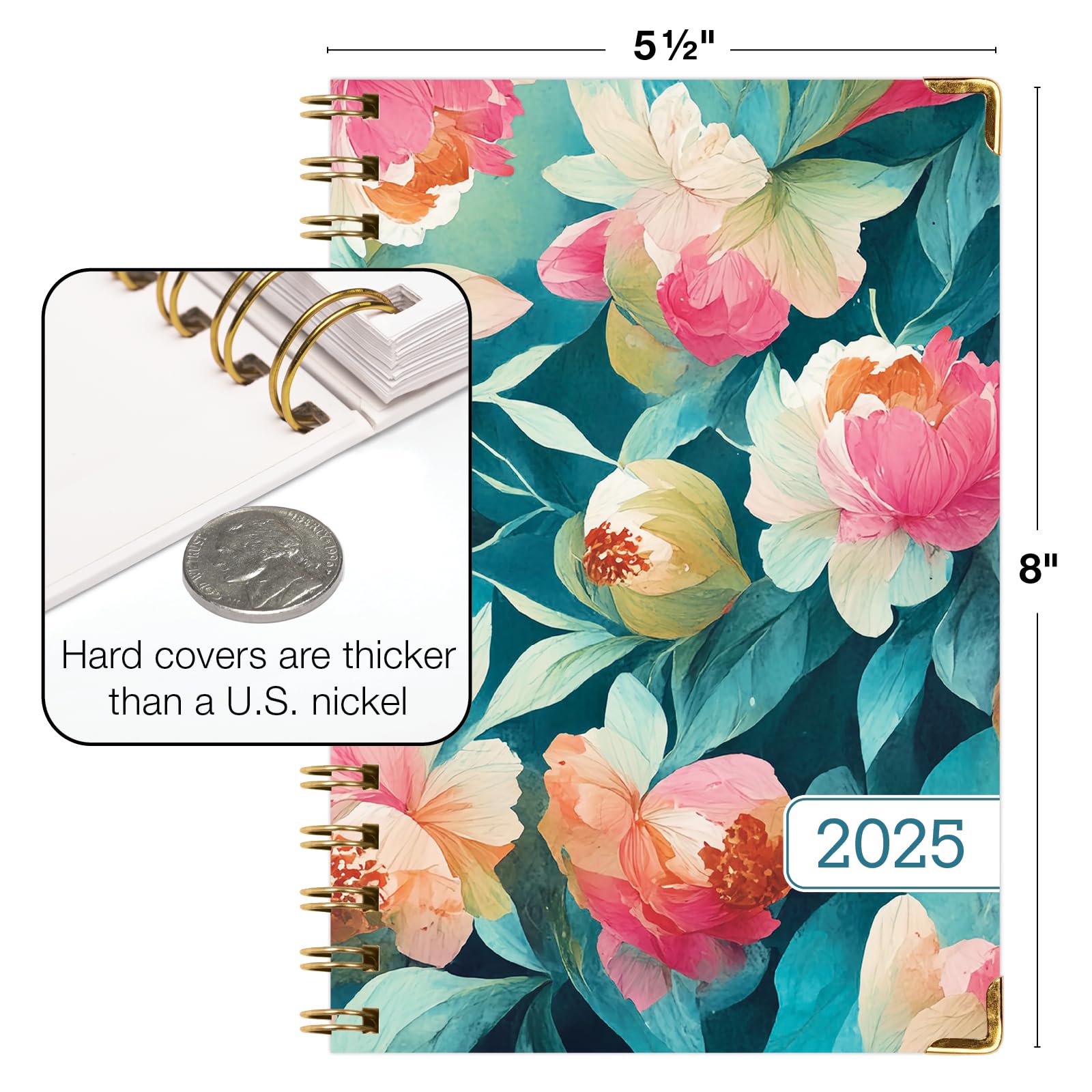 2025 Hardcover Planner 5.5