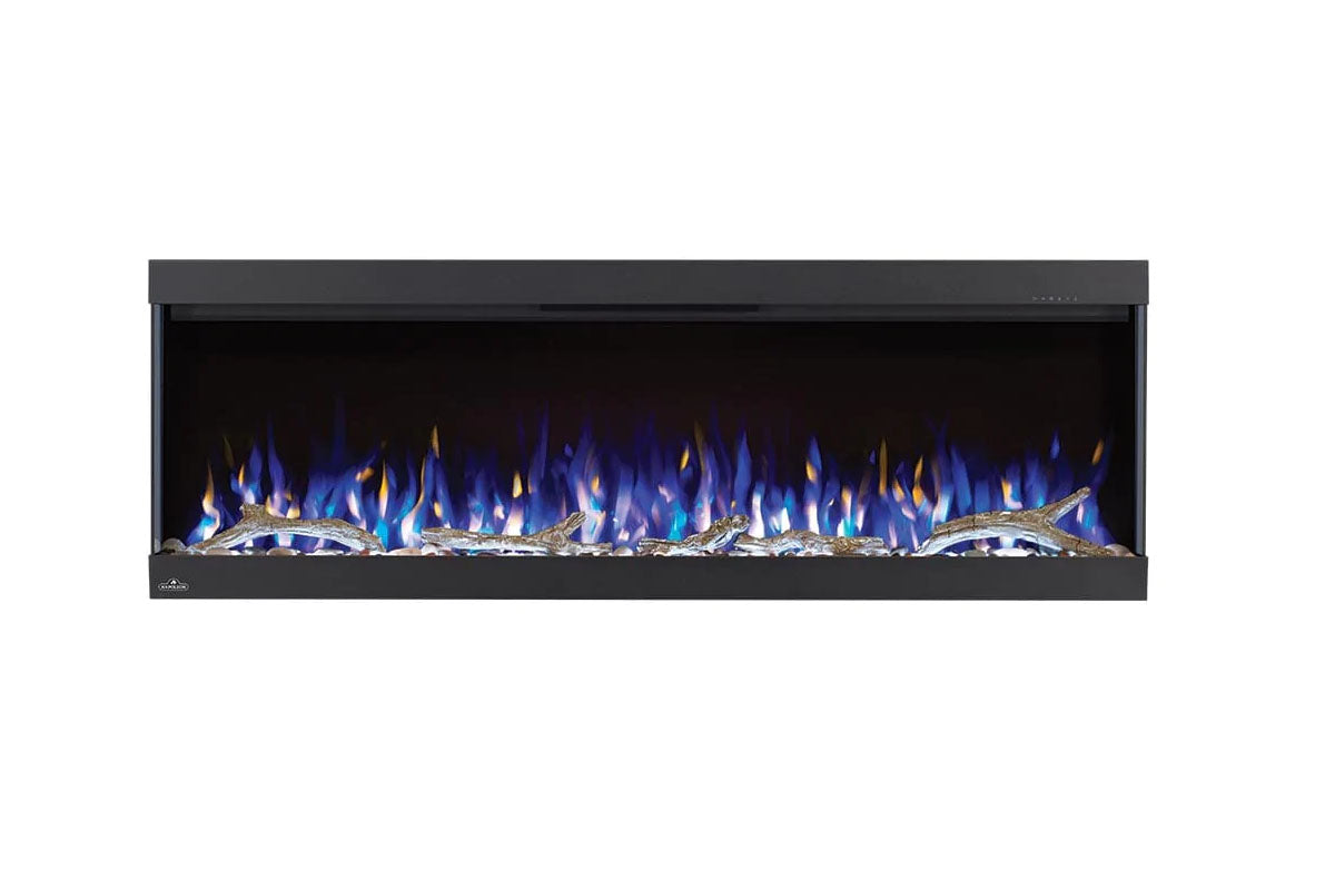 Napoleon Trivista Pictura 60-Inch 3-Sided Wall Mount Electric Fireplace - Modern Heating Solution for Living Room, Bedroom & Office Spaces