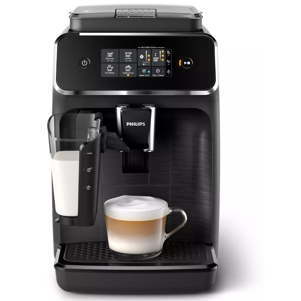 Refurbished PHILIPS EP2230 LatteGO Fully Automatic Espresso Machine with Manufacturer Warranty - Perfect for Home, Office & Coffee Shop Use