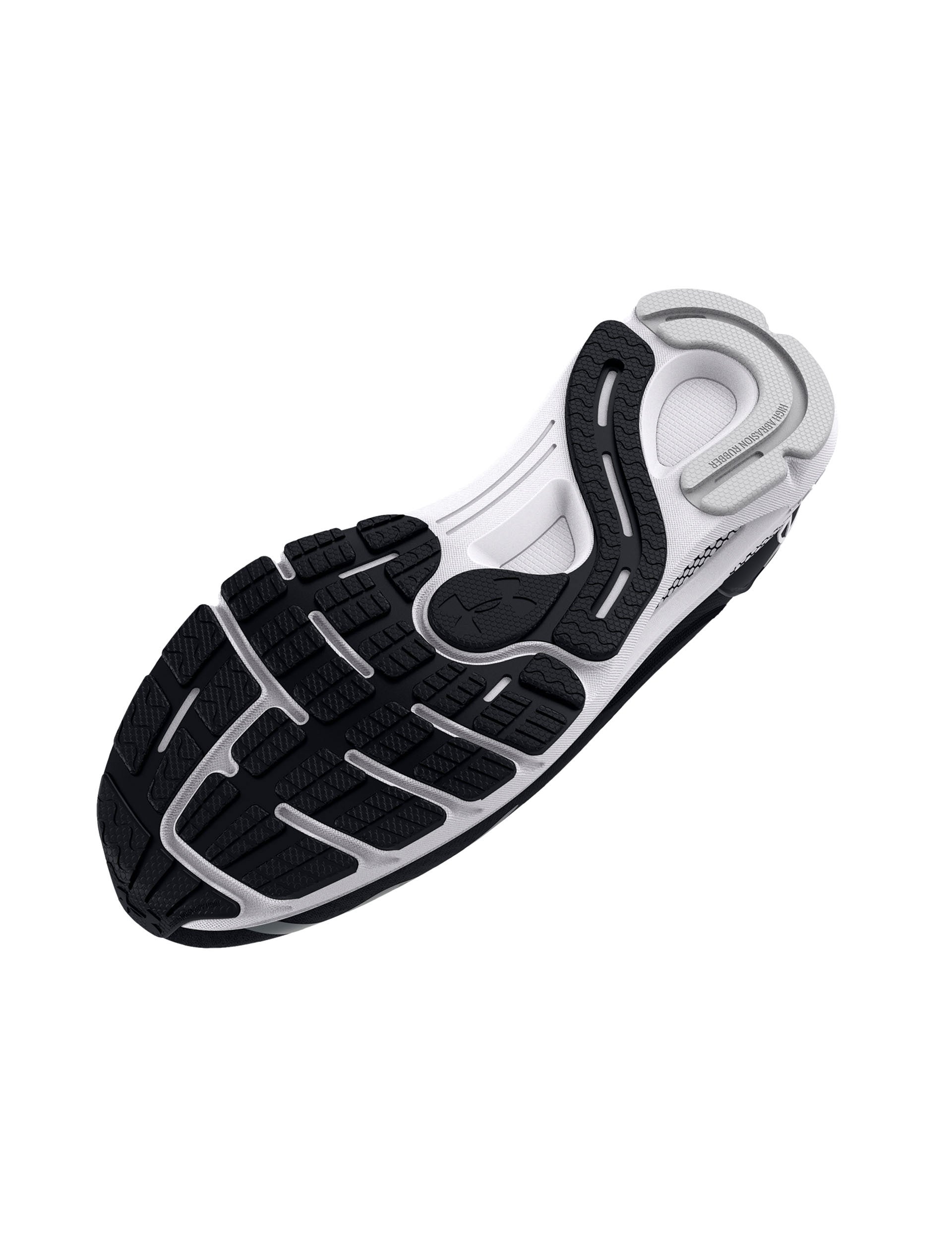 UA HOVR Sonic 6 Running Shoes for Men - Lightweight Black & White Athletic Shoes for Jogging, Training & Gym Workouts