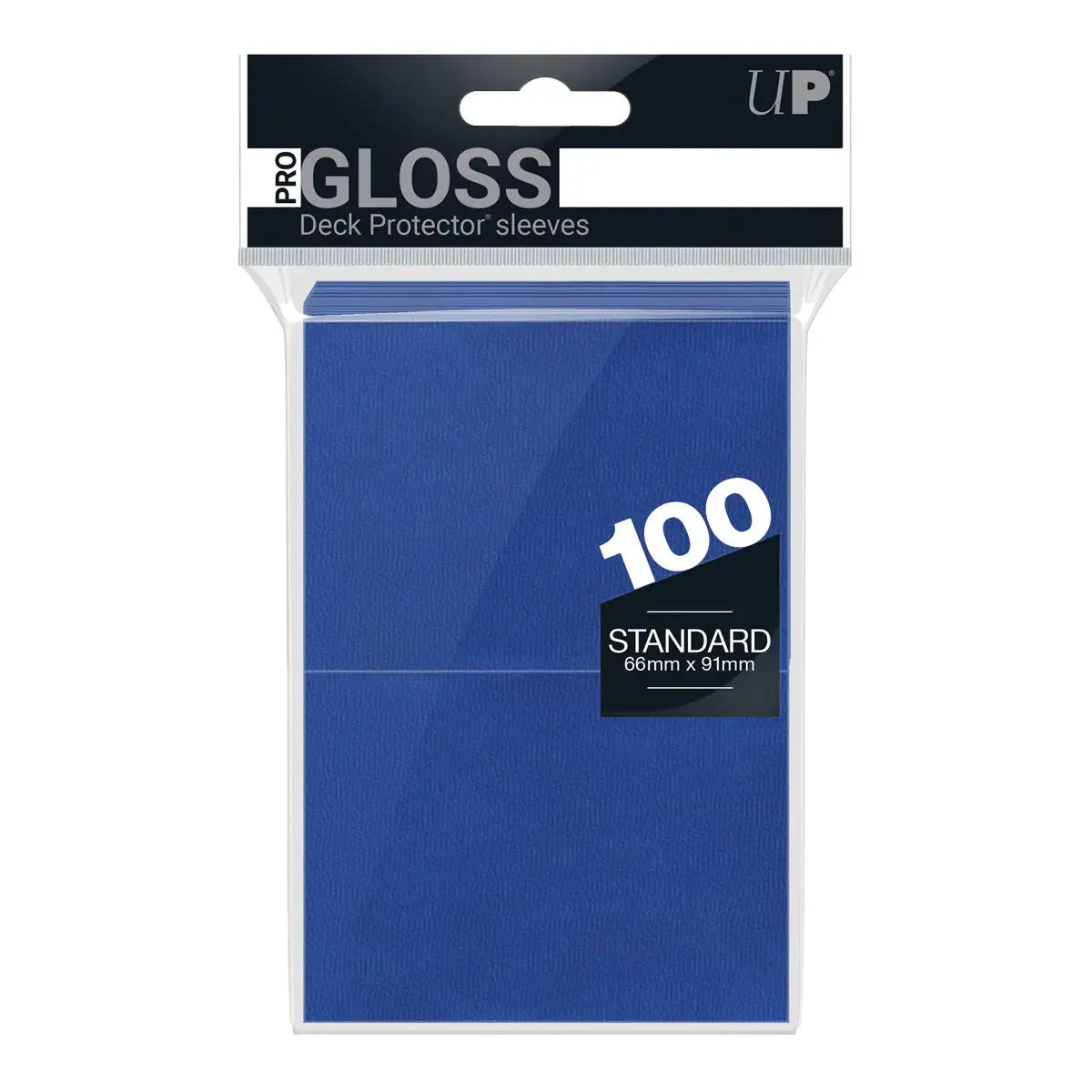100ct PRO Gloss 100ct Blue Standard Deck Protectors - Premium Card Sleeves for MTG, Yu-Gi-Oh, Pokemon TCG - Perfect for Gaming Tournaments & Card Collection Protection