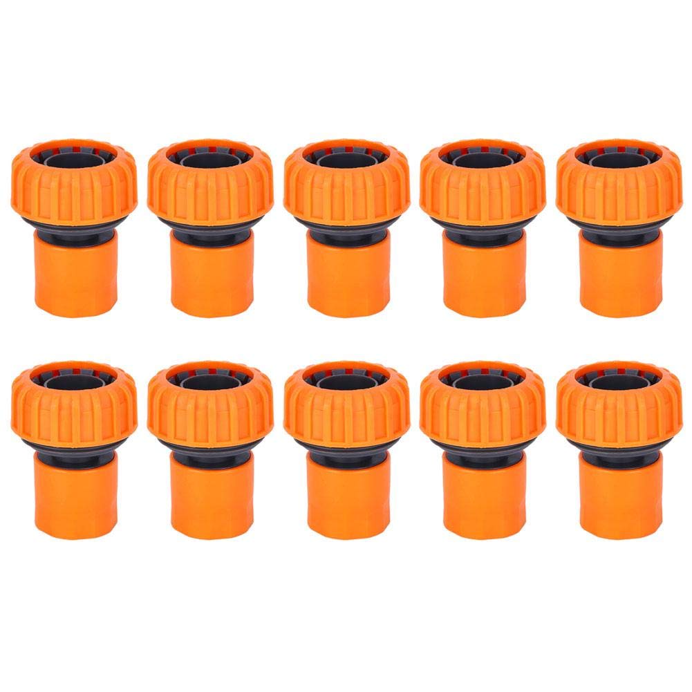 10Pcs G1In DN25 Plastic Garden Hose Quick Connector Kit - Quick Release Fittings & Adapters for Garden Watering, Car Washing, Home Gardening, Cleaning & Agricultural Use | Perfect for Outdoor Watering Systems, Vehicle Detailing & Farm Irrigation