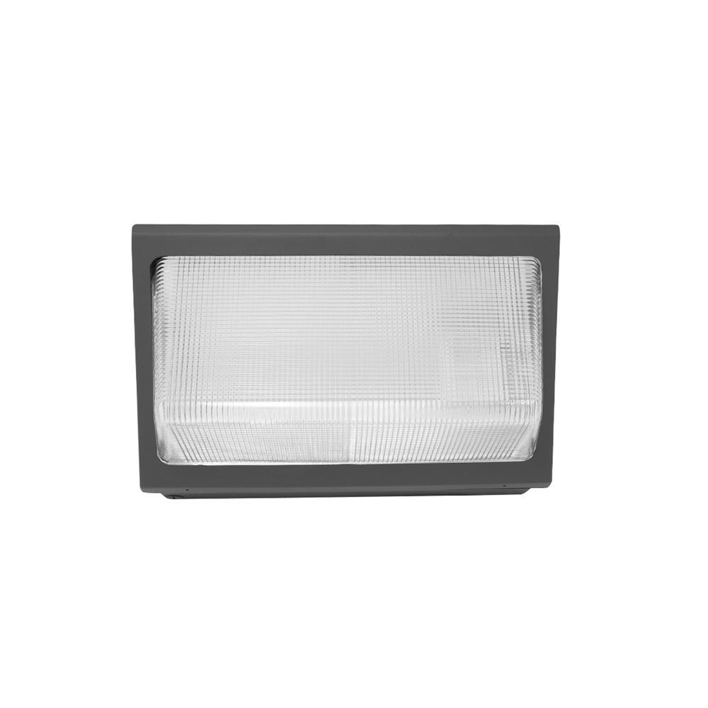 Howard Lighting LED Wall Pack Light 80W - 9,400 Lumens 5000K Daylight White - 120-277V - Energy Saving (Replaces 250W HID) - Outdoor Security Lighting for Warehouse, Parking Lot & Building Exterior