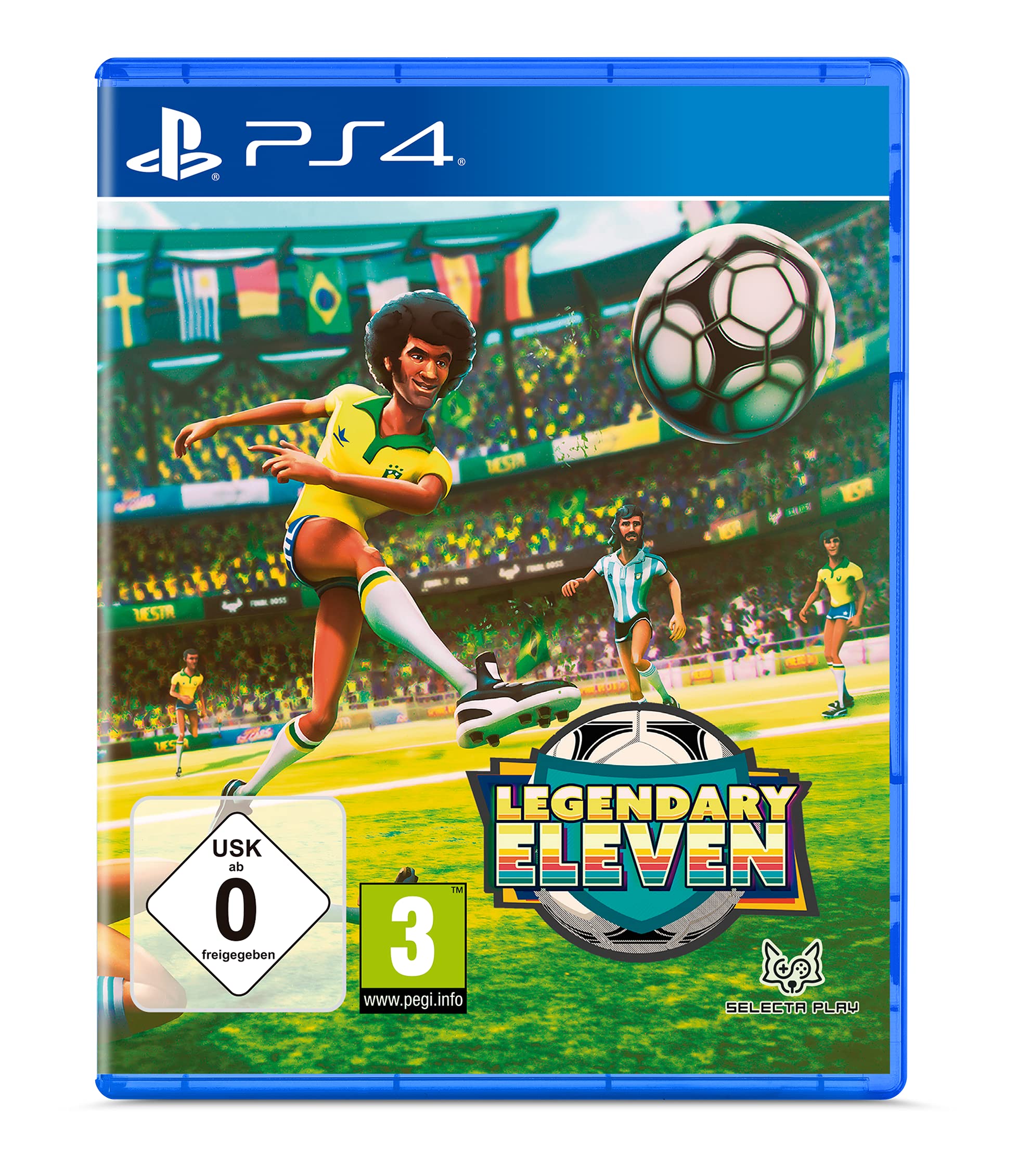 Legendary Eleven (PS4) - Retro Soccer Video Game for PlayStation 4 | Perfect for Football Fans & Multiplayer Gaming Sessions