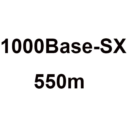 1000Base-SX: 550m