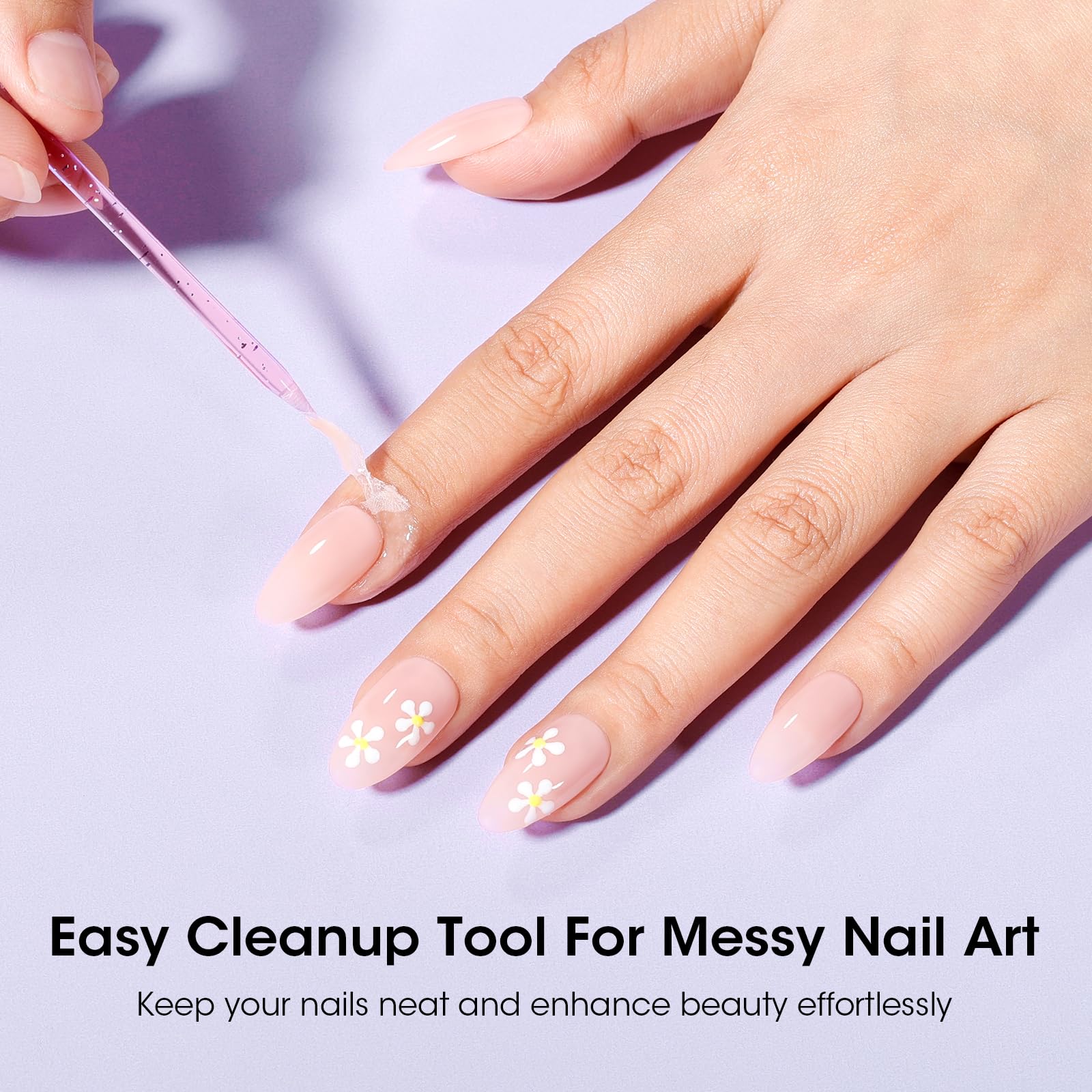 Gellen Liquid Latex for Nails - 15ml Peel Off Cuticle Guard & Nail Polish Protector with Plastic Nail Stick - Nail Art Liquid Latex Tape for Cuticle Protection - Perfect for DIY Manicures, Salon Nail Art & Home Nail Care Gifts for Women