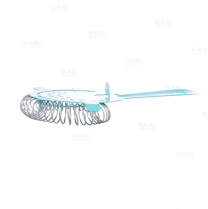 BarConic® SeaFoam Blue 4-Prong Strainer - Premium Kitchen Colander for Pasta, Vegetables & Fruits - Perfect for Cooking, Draining & Washing