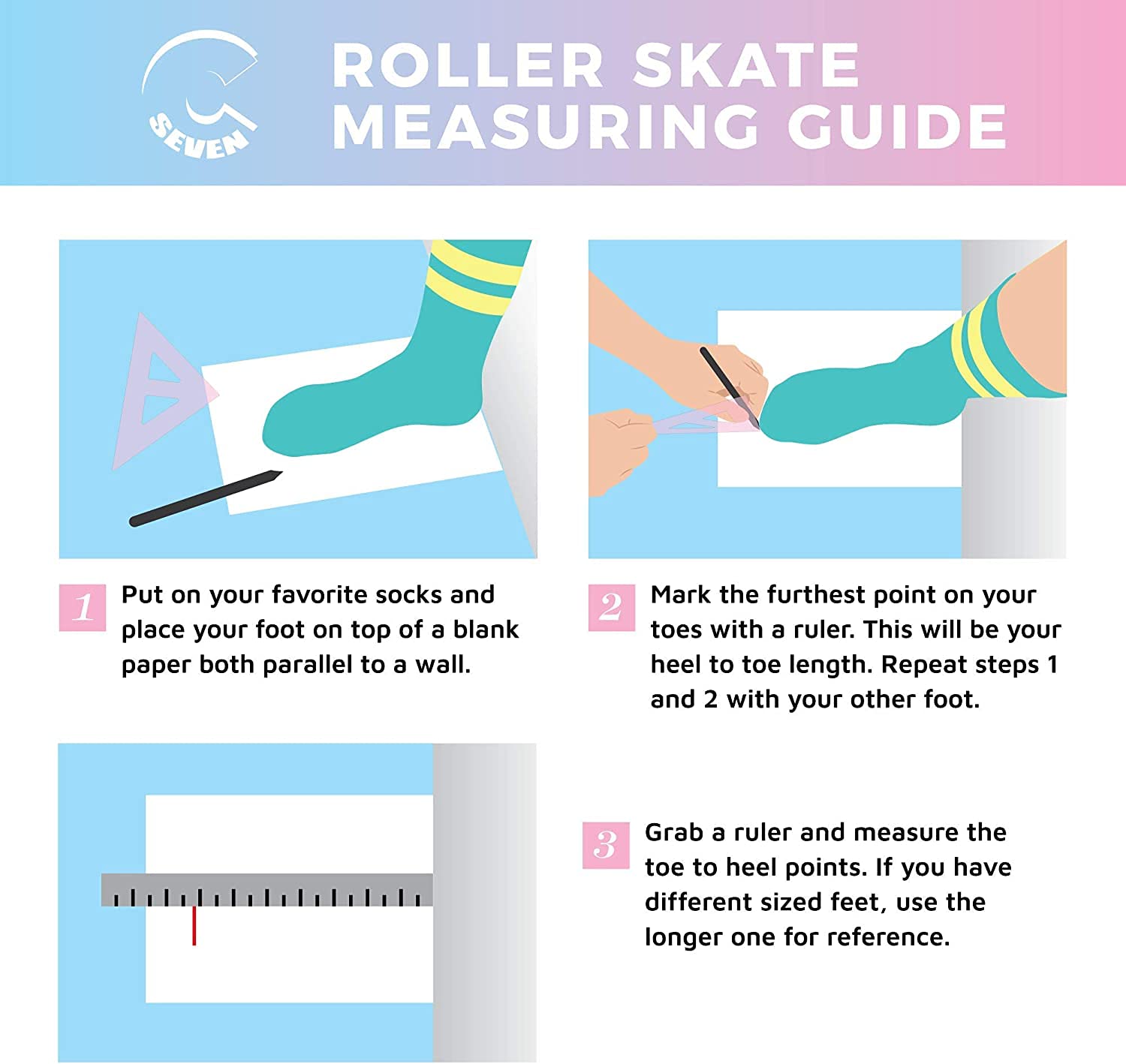 Retro C7 Quad Roller Skates for Outdoor & Rink Skating