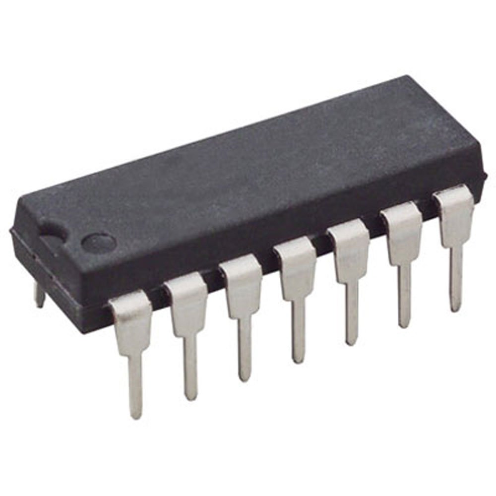 74LS03 Quad 2-Input Positive NAND Gate IC - Pack of 20 (Major Brands) for Digital Circuits, Logic Projects & DIY Electronics