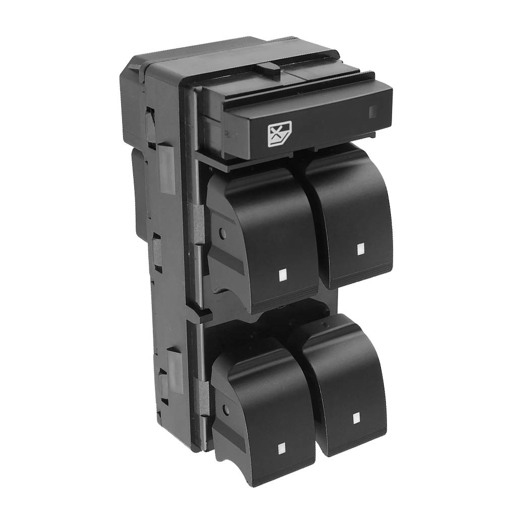 Power Window Switch - Driver Side Left Master Control for 20945129 | Compatible with Multiple Car Models | Easy DIY Installation for Smooth Window Operation