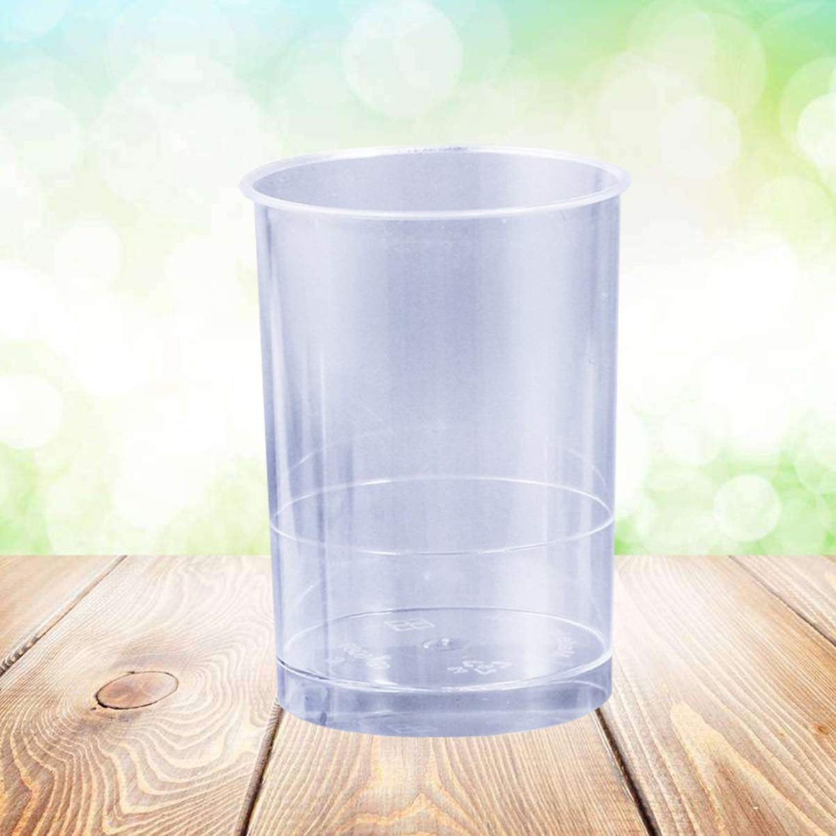 Amosfun 10-Pack 9 oz Reusable Plastic Parfait Cups with Lids - Thickened Transparent Disposable Bowls for Yogurt, Pudding, Desserts, Snacks, and Party Serving