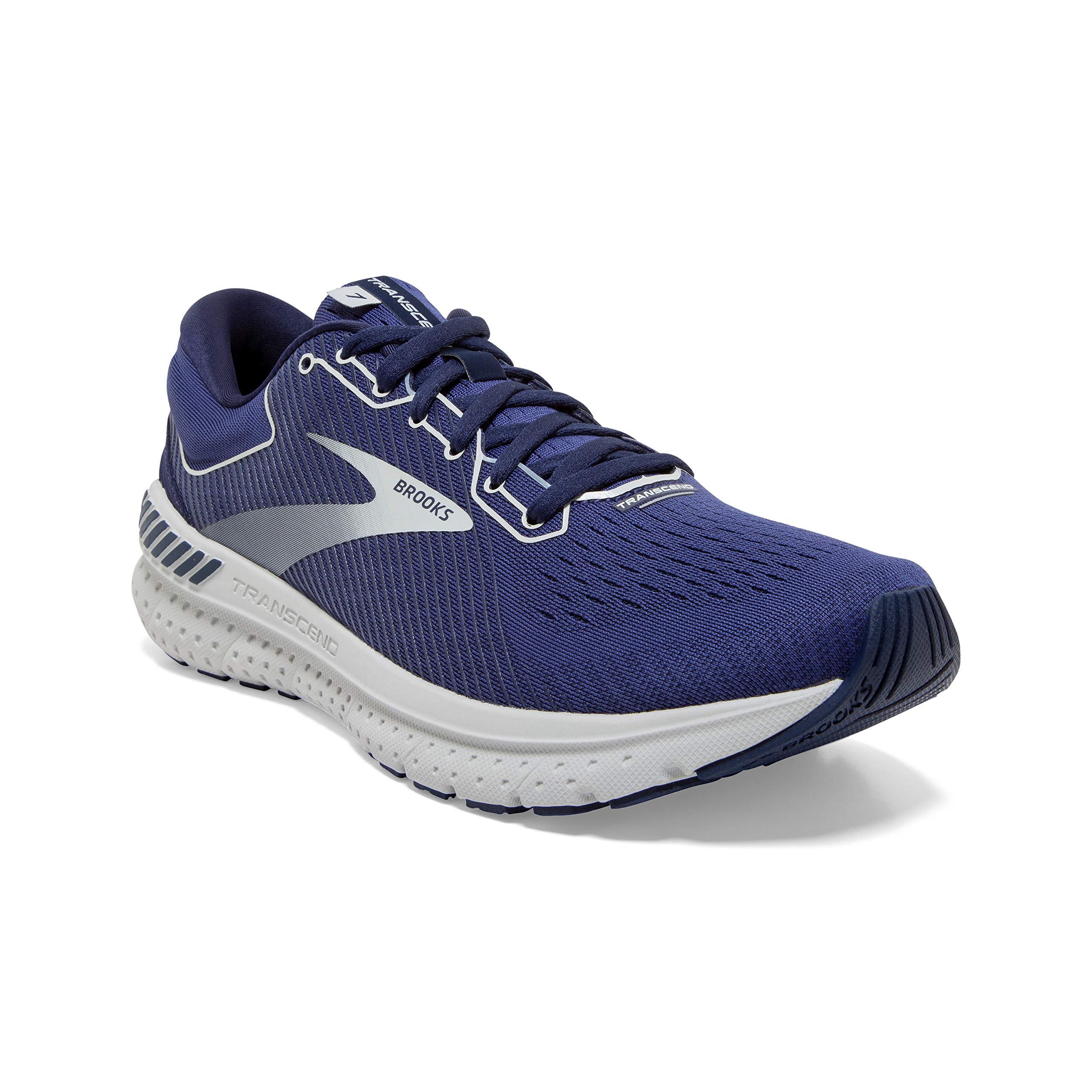 Brooks Men's Transcend 6 Running Shoes - Lightweight Cushioned Support for Long Distance Running & Marathon Training - Perfect for Road, Trail & Treadmill Workouts