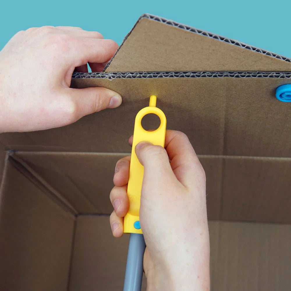 Makedo Create - Kids DIY Cardboard Construction Kit for Creative Play | STEM Learning Toy for Building & Imagination | Perfect for Home, Classroom & Playroom Activities