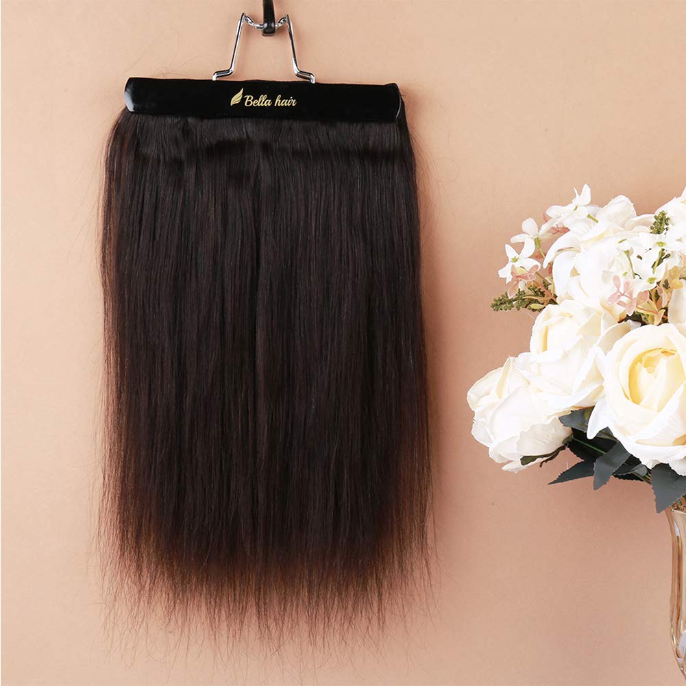 Bella Hair 100% Virgin Human Hair Extensions 3 Bundles Straight 12-40 Inch Natural Color Unprocessed Remy Hair for Weaving & Styling - Perfect for Daily Wear, Parties & Special Occasions