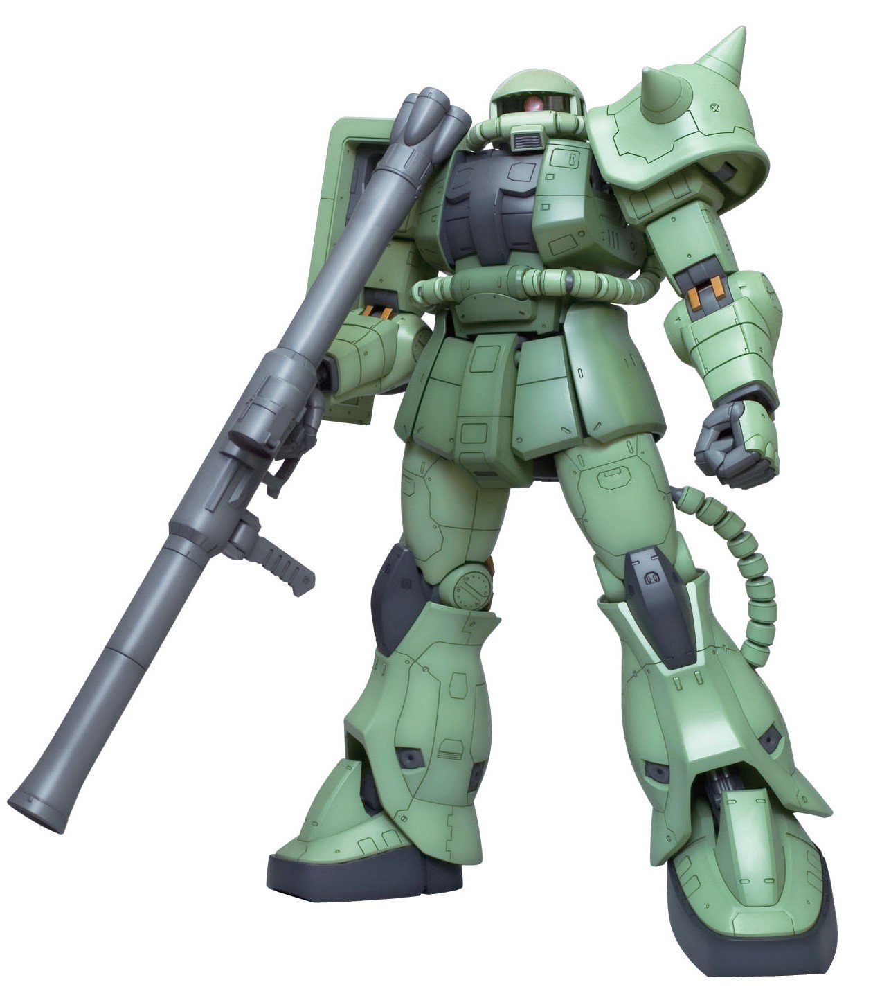 Bandai Hobby MS-06 Zaku II 1/48 Scale Mega Size Model Kit - High Detail Gundam Action Figure for Collectors & Anime Fans - Perfect for Display, Cosplay & Diorama Building