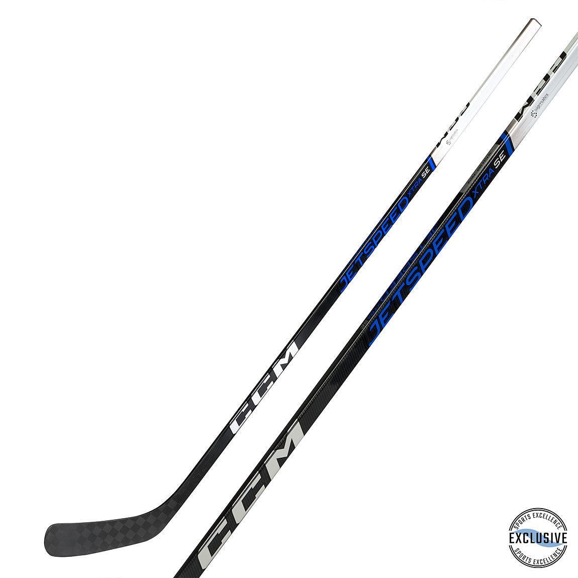 CCM Jetspeed XTRA SE Senior Hockey Stick - Professional Carbon Fiber Ice Hockey Stick for Adult Players - Perfect for Competitive Games & Training Sessions