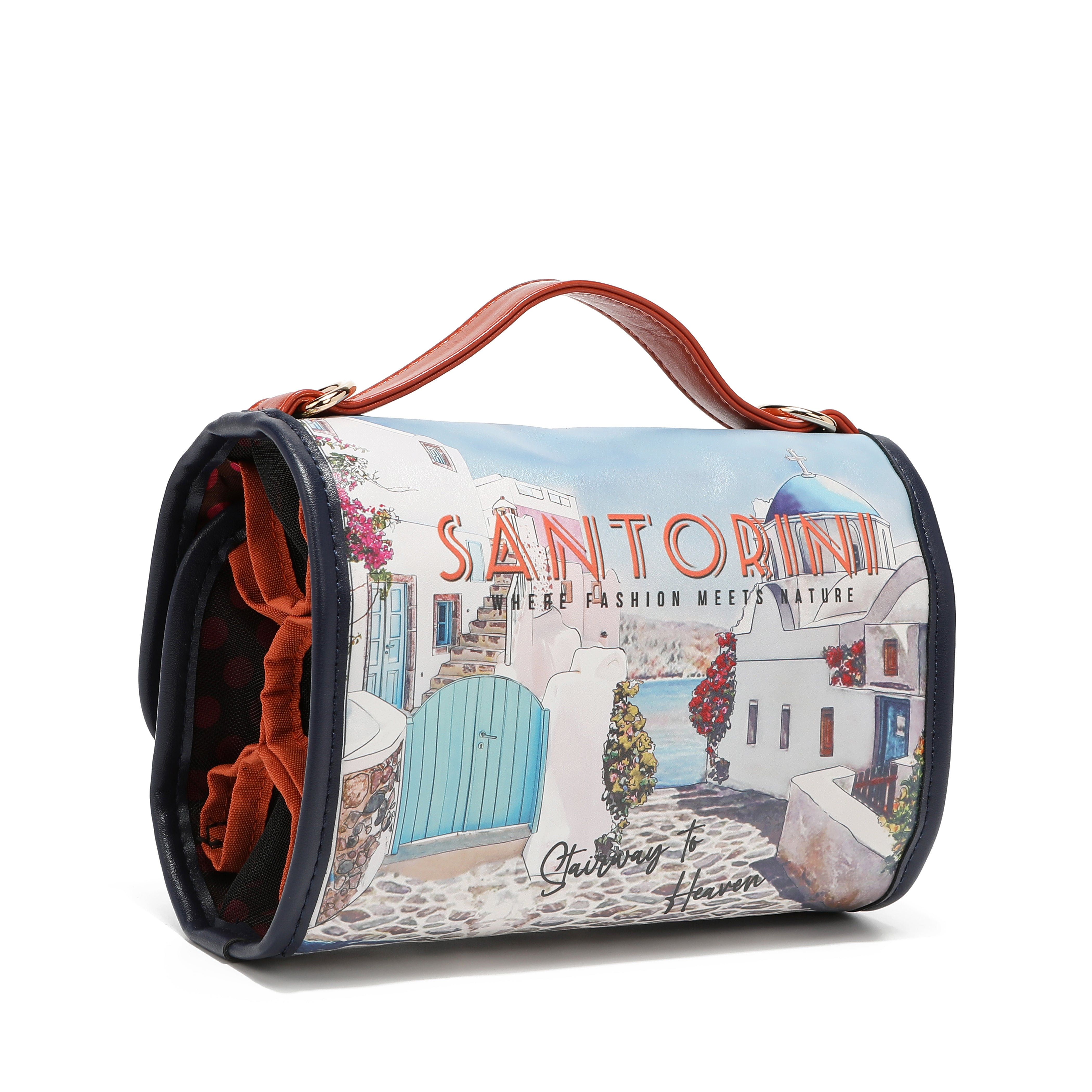Hanging Cosmetic Travel Bag - Waterproof Makeup Organizer with Multiple Pockets for Toiletries, Perfect for Travel, Gym, and Daily Use