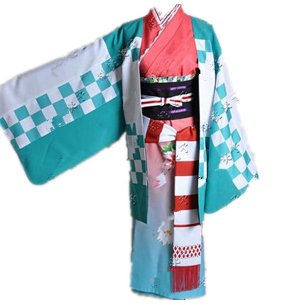 Ao no Exorcist Shiemi Moriyama Cosplay Costume - Anime Blue Exorcist Kimono Outfit for Women | Halloween, Comic Con & Cosplay Events