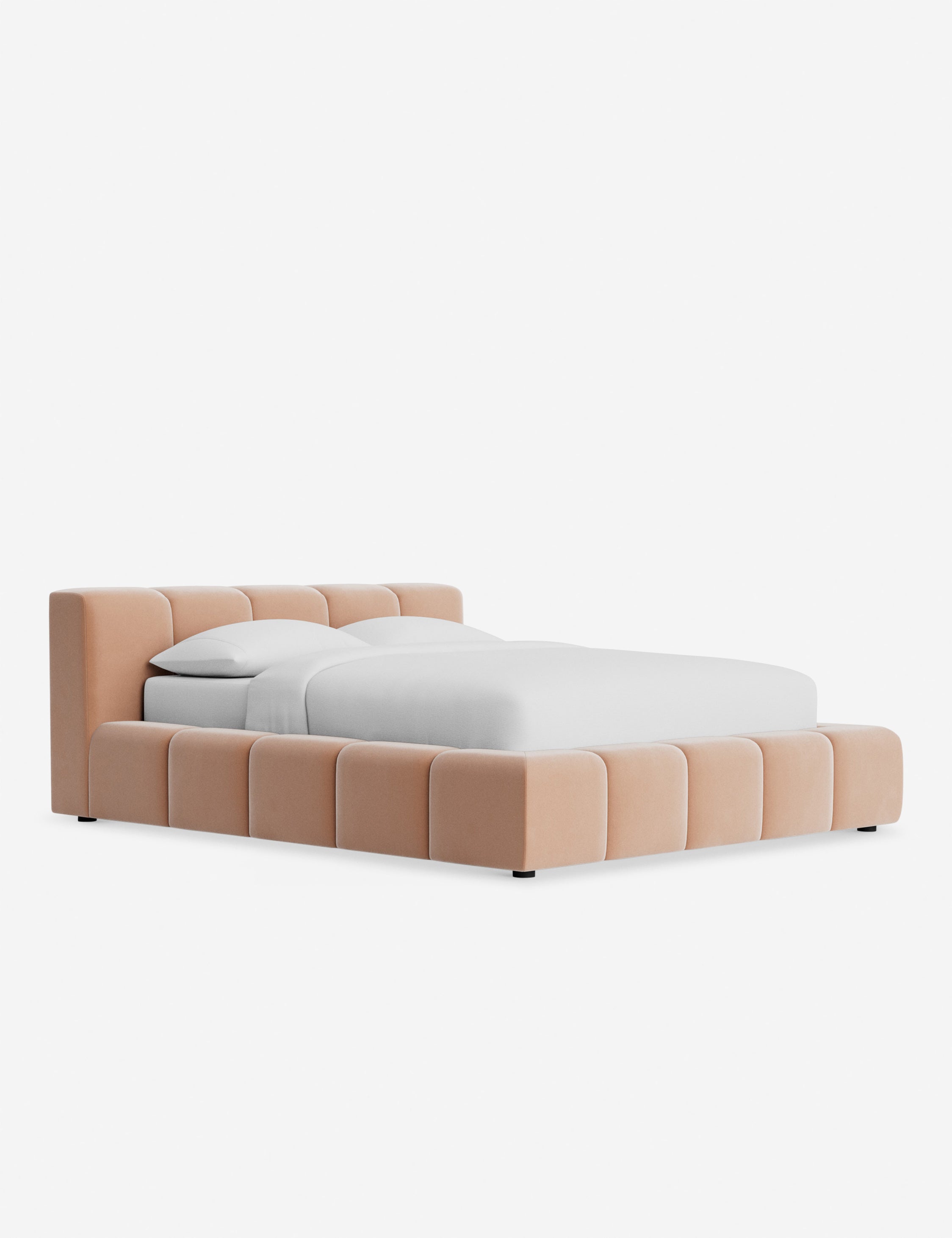 Cambry Platform Bed Frame - Modern Minimalist Wooden Bed with Sturdy Slats - Perfect for Bedroom, Guest Room, and Small Space Living