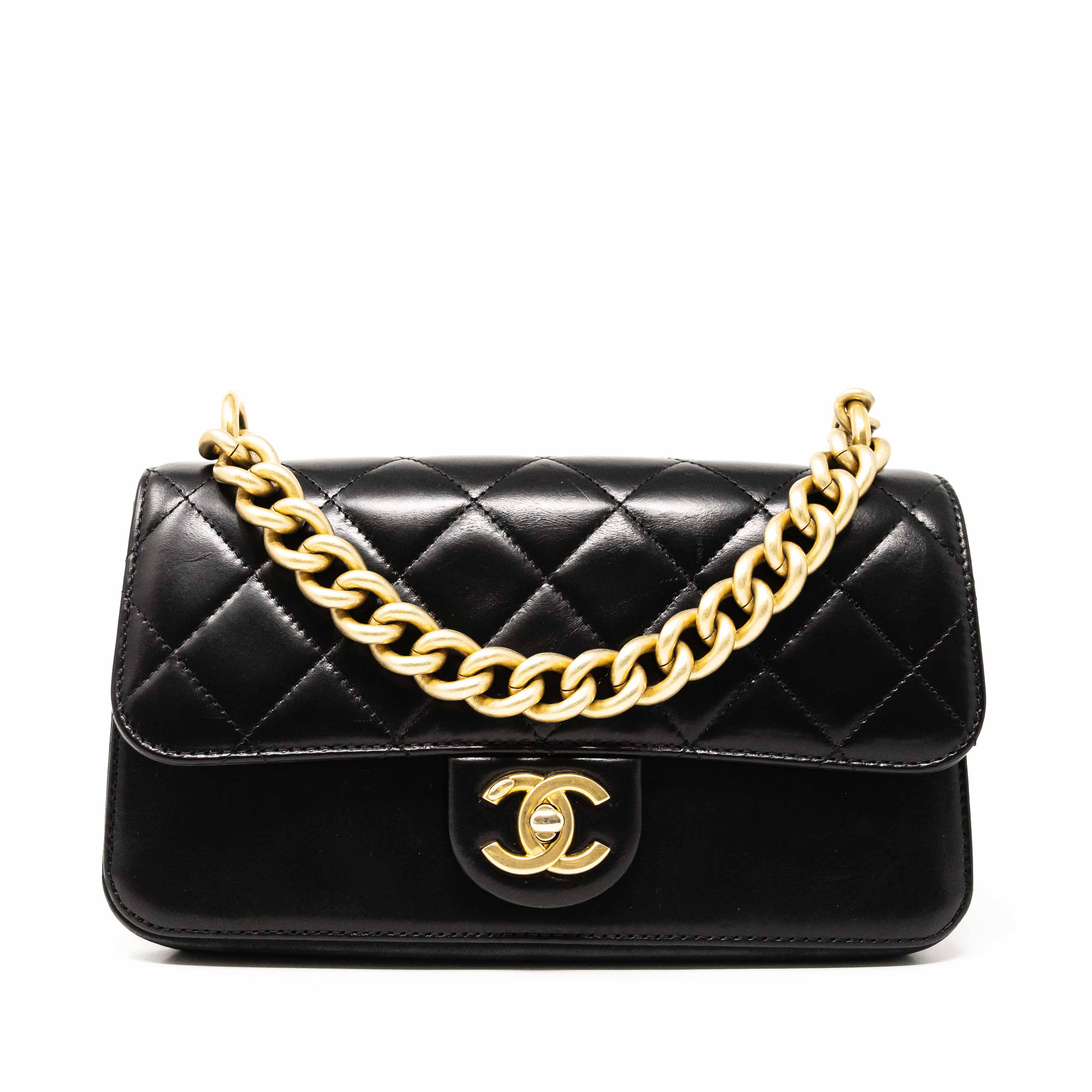 Chanel Black Quilted Leather Classic Flap Bag for Women - Elegant Shoulder Bag for Work, Party & Evening Events