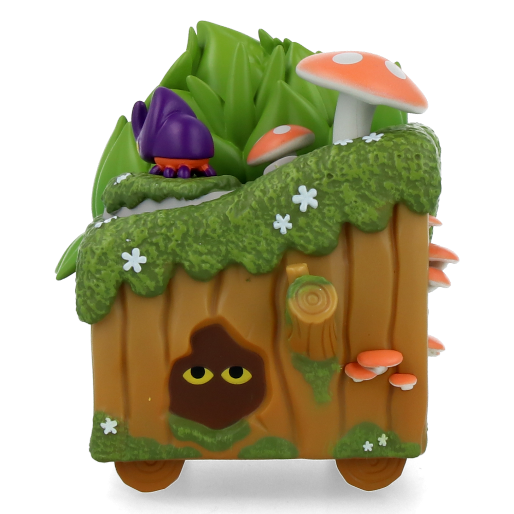 Dumpster Stump Vinyl Figure - Cute Collectible Toy for Home Decor, Office Display & Gift Giving