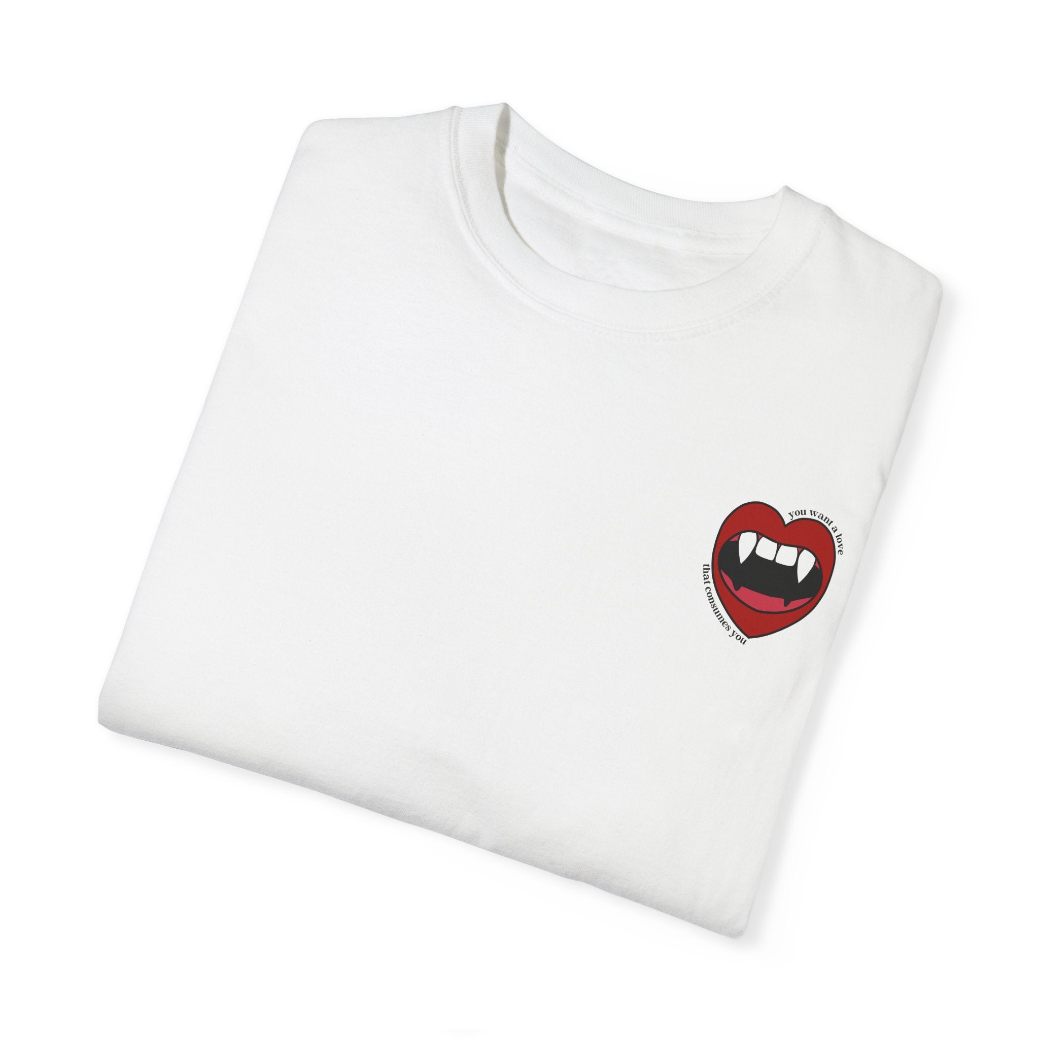 TVD 'I Love You' Quote T-Shirt - Vampire Diaries Inspired Apparel for Fans & Couples - Perfect for Gifts, Cosplay & TV Show Events
