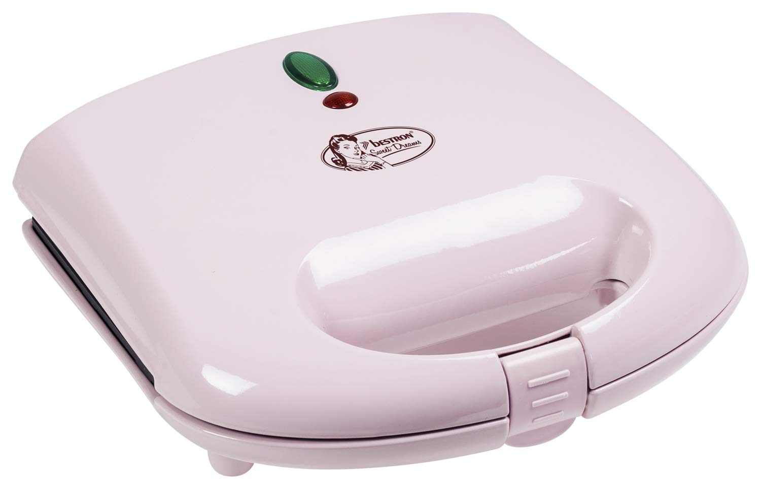 Best Belgian Waffle Maker 700W - Non-Stick Surface & LED Indicator - Sweet Dreams Collection (Pink) - Perfect for Breakfast, Brunch & Family Gatherings