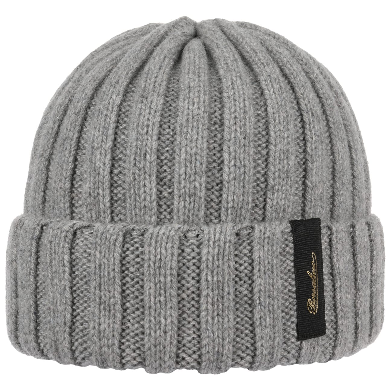 Luxury Borsalino Cashmere Beanie Hat for Men & Women - Soft Winter Warm Knit Hat for Skiing, Hiking & Outdoor Activities