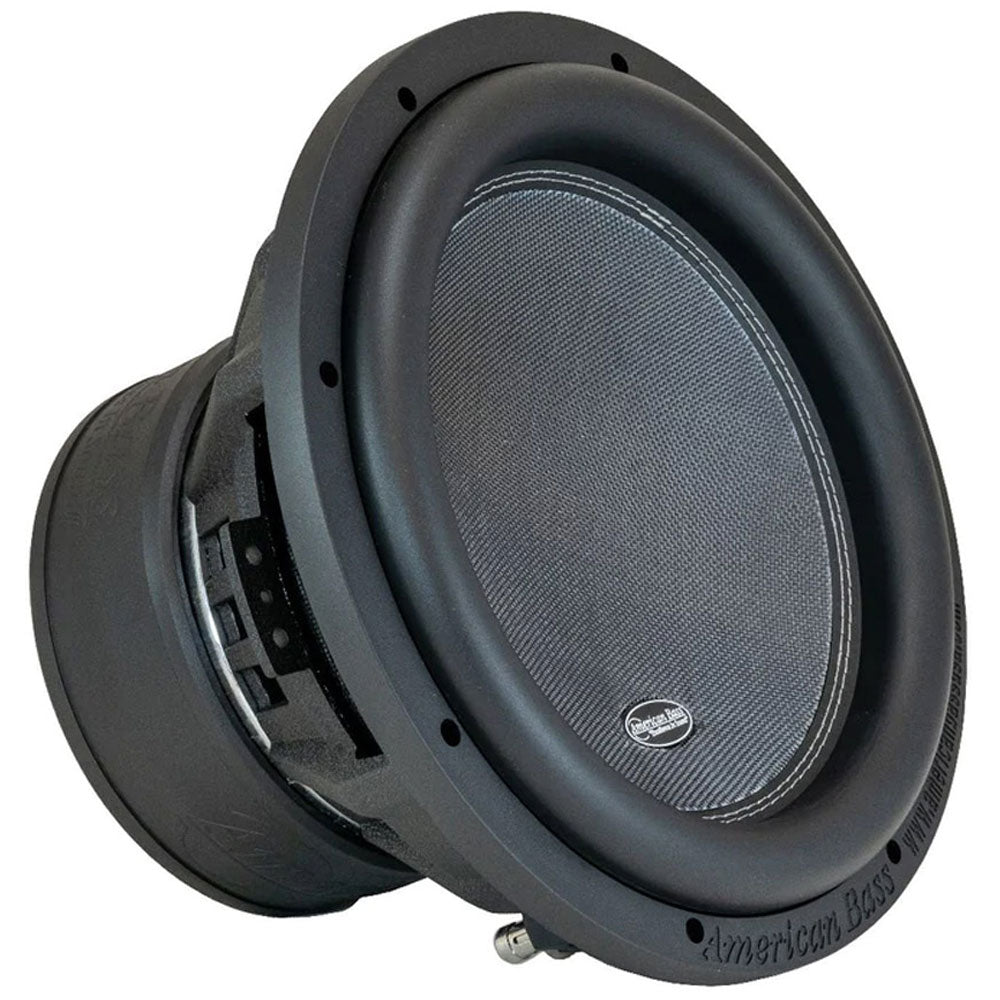 American Bass XR12D4 12-Inch 2400W Max Power Dual 4 Ohm Car Subwoofer - Premium Bass for Trucks, SUVs & Custom Car Audio Systems