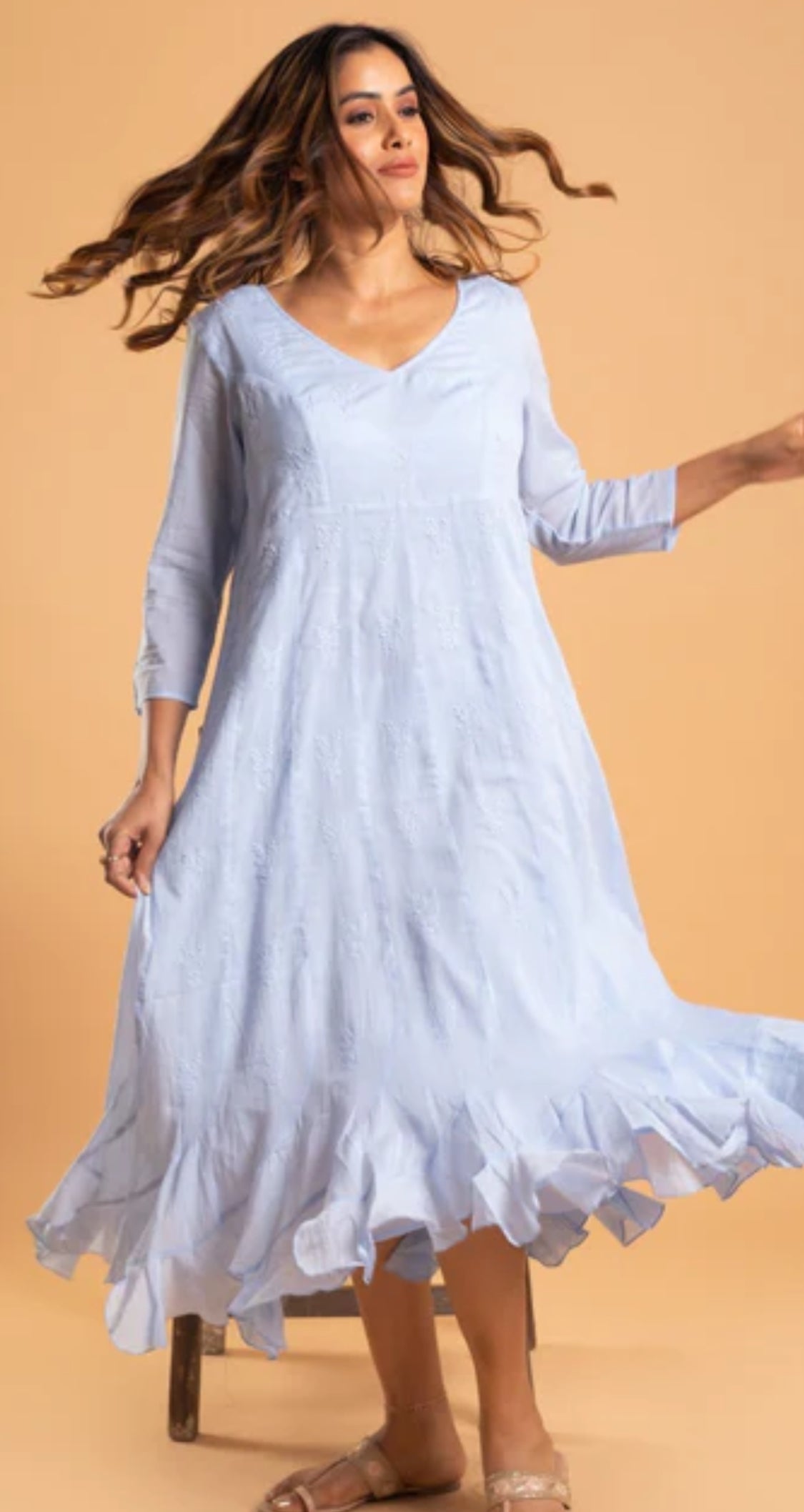 Bharti Premium Muslin Cotton Dress - Softest & Most Breathable Fabric for Women - Perfect for Summer, Casual Wear & Beach Outfits