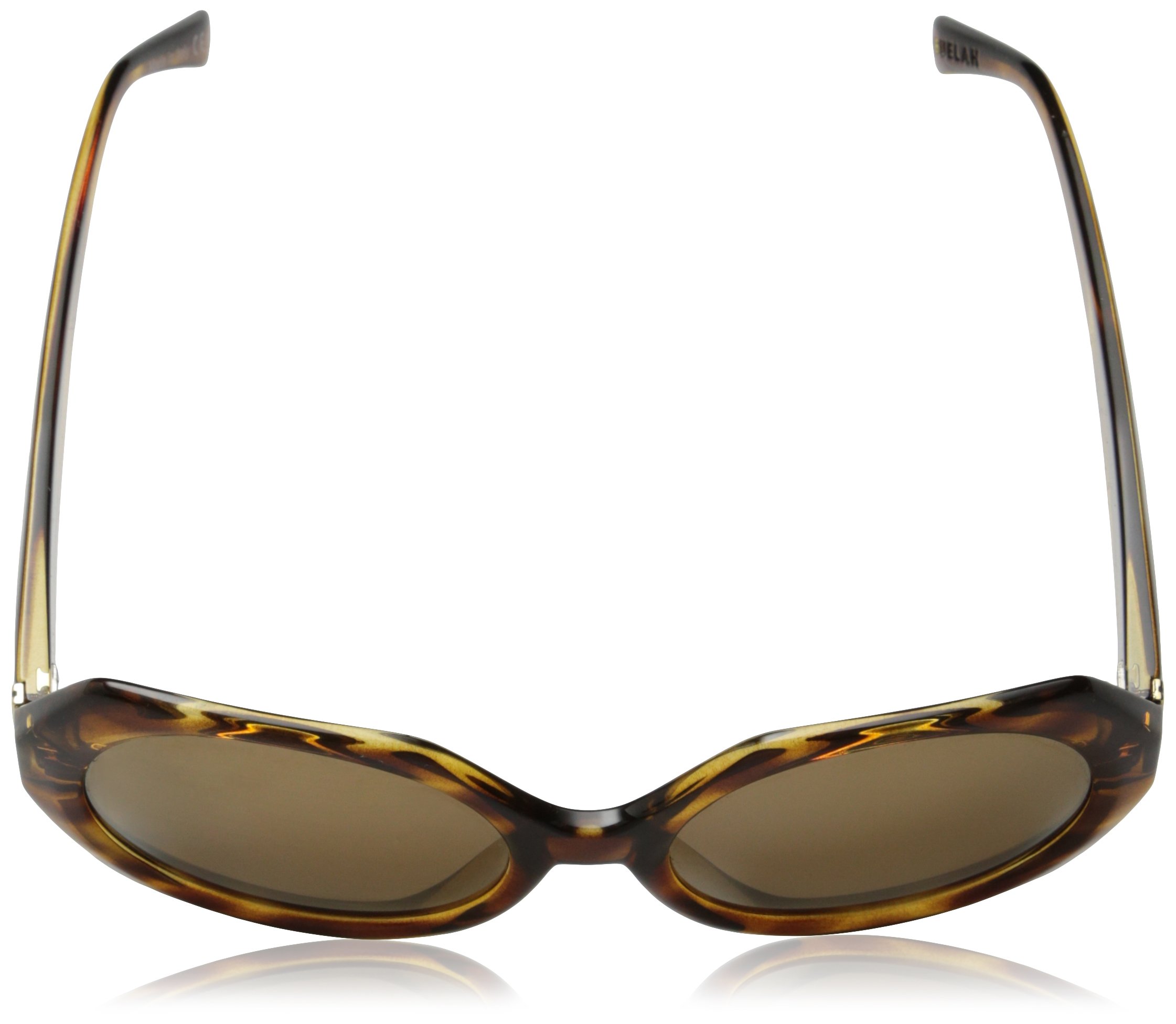 VonZipper Women's Buelah Round Sunglasses - UV Protection Polarized Fashion Shades for Women - Perfect for Beach, Driving & Outdoor Activities