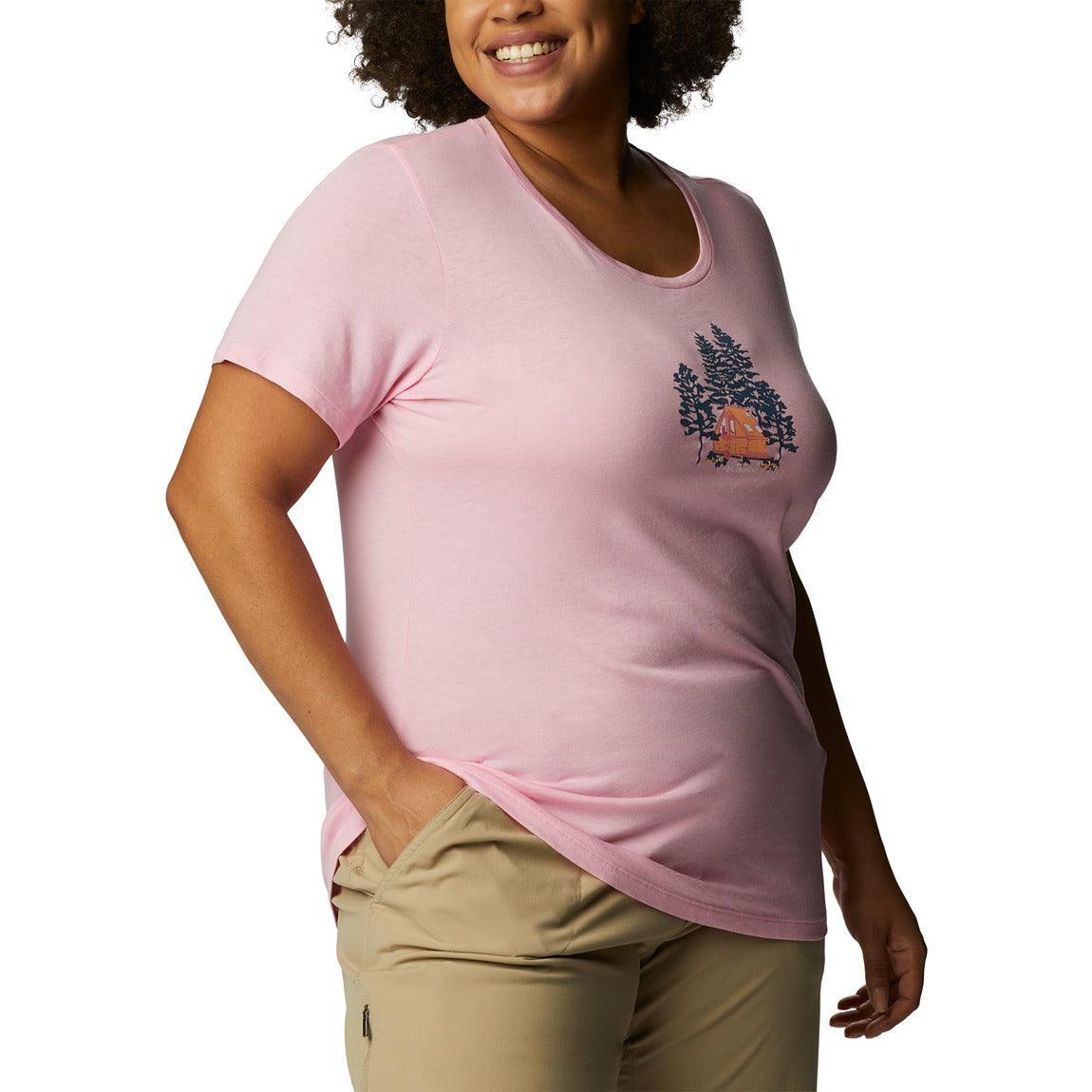 Daisy Days™ Women's Plus Size Short Sleeve Graphic T-Shirt - Casual Summer Cotton Top for Outfits & Streetwear Fashion
