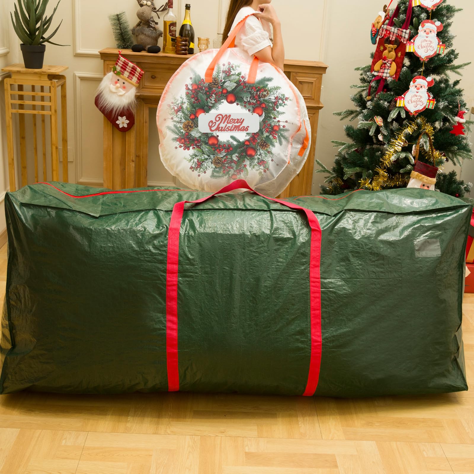 Extra Large Heavy Duty Moving Bags - Waterproof Storage Bags with Zipper & Handles, Durable Tote Bags for Clothes, Travel, Moving & Storage - Alternative to Moving Boxes (Perfect for Home Organization, Camping & Luggage)