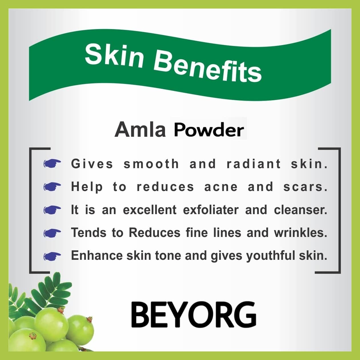 **Organic Amla Powder for Hair Growth - Ayurvedic Hair Mask to Strengthen Roots & Thicken Hair, 200g - Perfect for DIY Hair Treatments & Scalp Care**