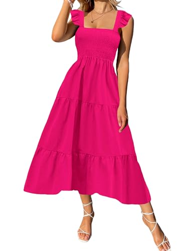Hot Pink Flounce