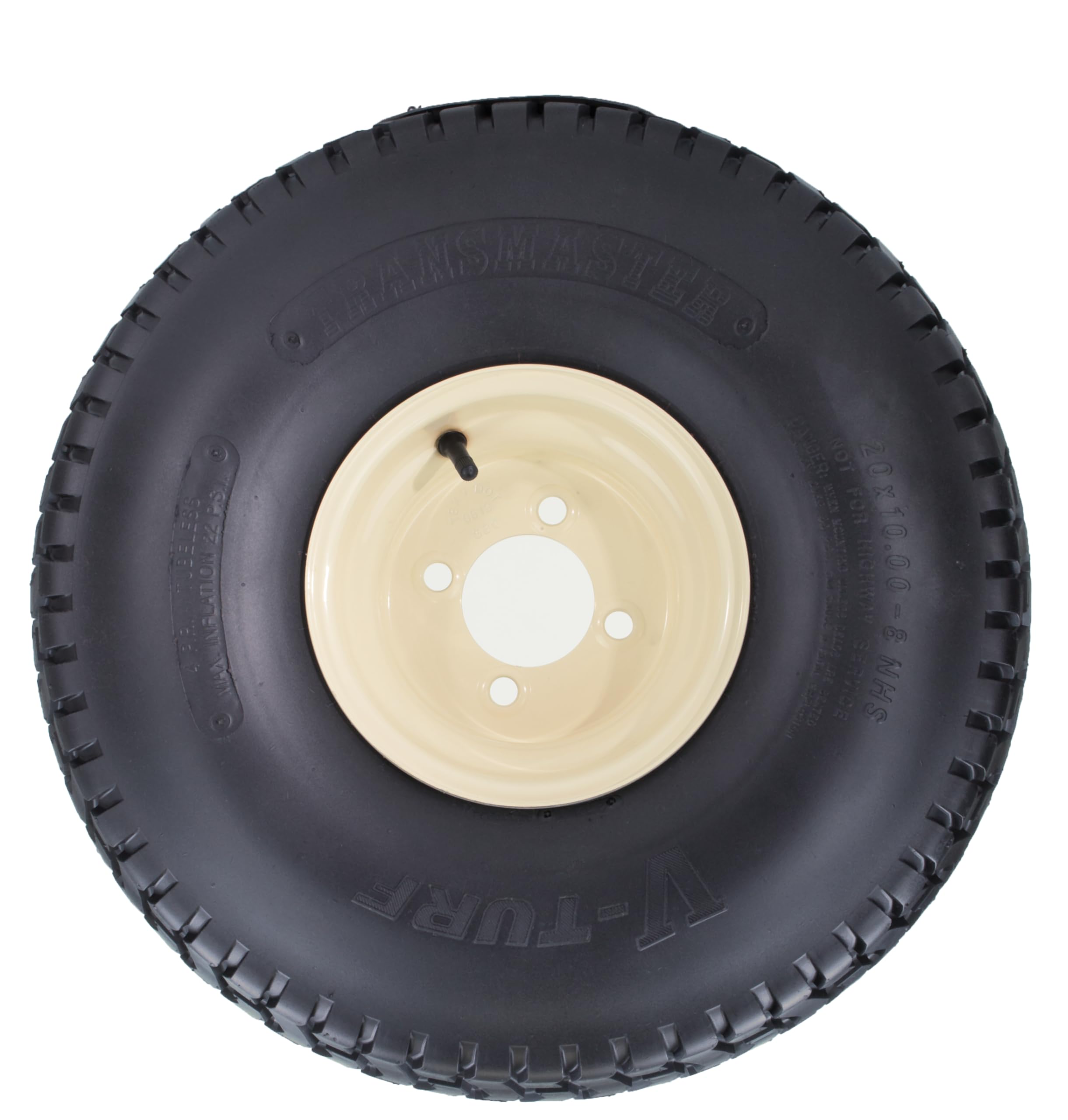 Soft Turf All-Season Bias Tire 18x9.5-8 12E - Durable Lawn & Garden Tractor Tires for Golf Carts, ATVs, and Utility Vehicles