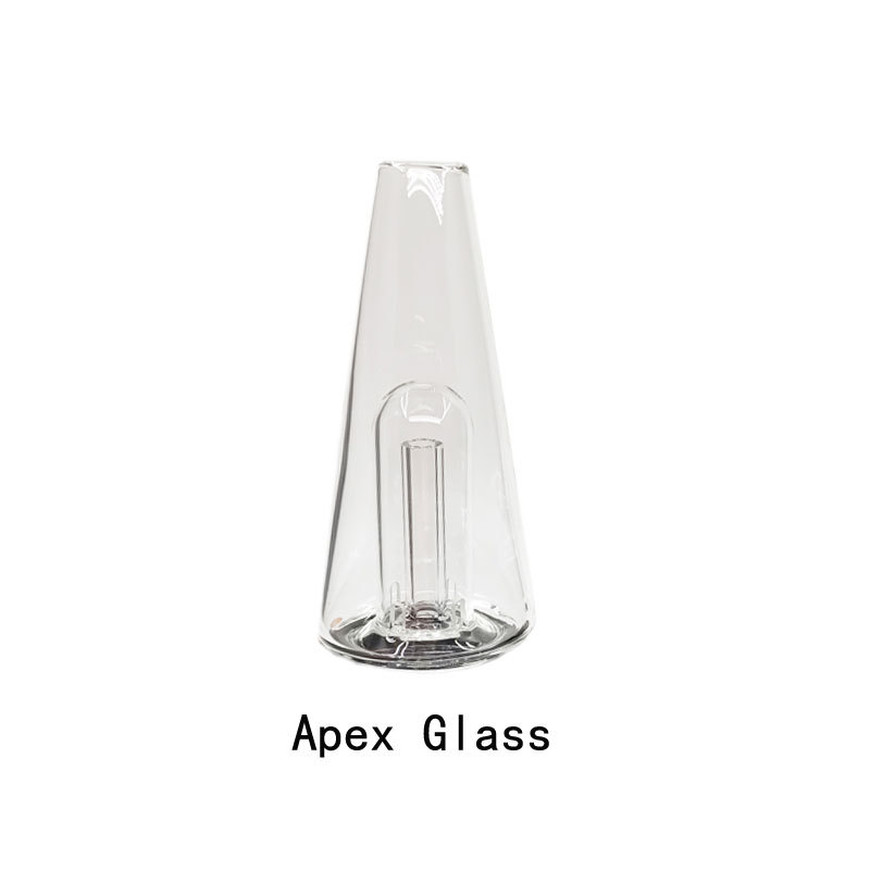 Premium Glass Bubbler Replacement Attachment for Apex Erig - Smooth Water Filtration for Concentrates | Perfect for Home Use & Portable Dabbing Sessions