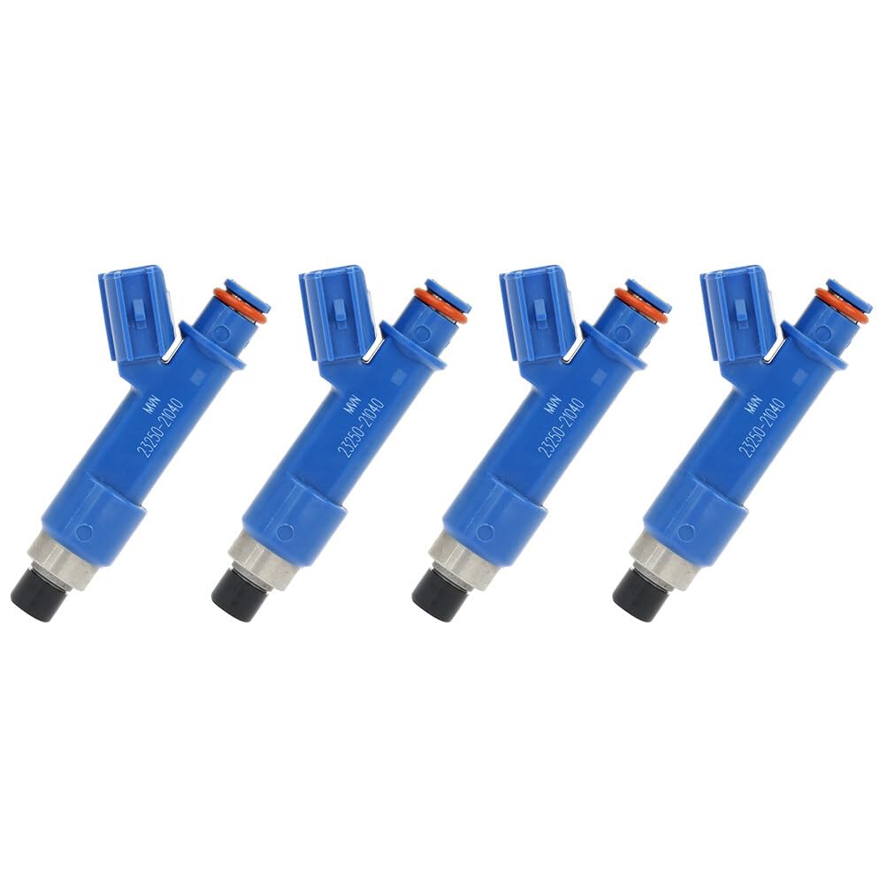SCITOO 12 Hole FJ806 Fuel Injector Kit - Compatible with 2006-2014 Toyota Yaris (Set of 4) | High Performance Fuel Injection System for Improved Engine Efficiency & Gas Mileage | Perfect for Daily Commuting, Road Trips & Performance Upgrades