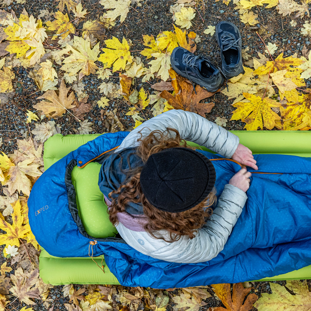 Deepsleep 5C / 45F Left Zipper Sleeping Bag for Camping & Hiking - Lightweight & Waterproof for Outdoor Adventures
