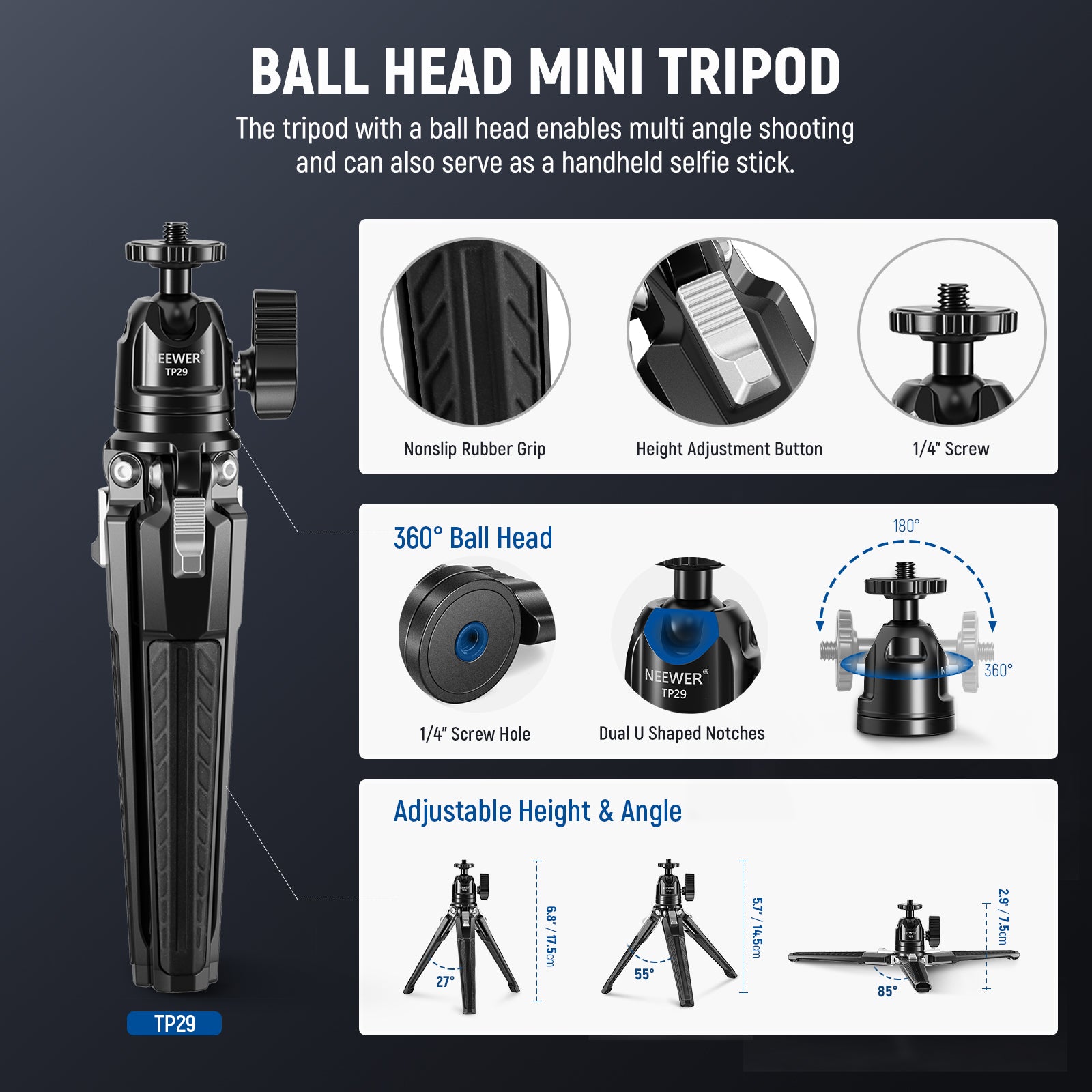 NEEWER S23 Ultra Phone Cage Video Rig Kit - Professional Smartphone Stabilizer for Samsung Galaxy S23 Ultra - Perfect for Vlogging, Filmmaking, and Live Streaming