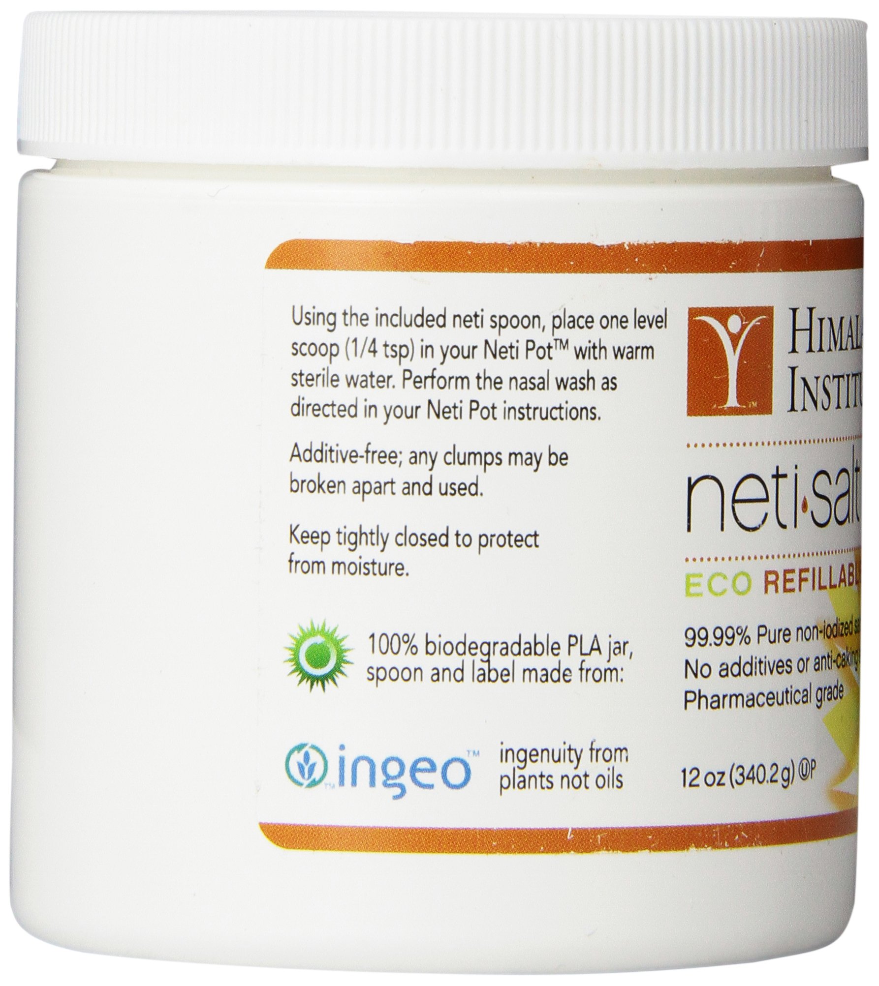 Neti Pot Salt for Sinus Rinse - 12 Ounce Jar (Pack of 3) | All-Natural Nasal Wash Solution for Allergy & Cold Relief | Perfect for Daily Nasal Irrigation & Sinus Care